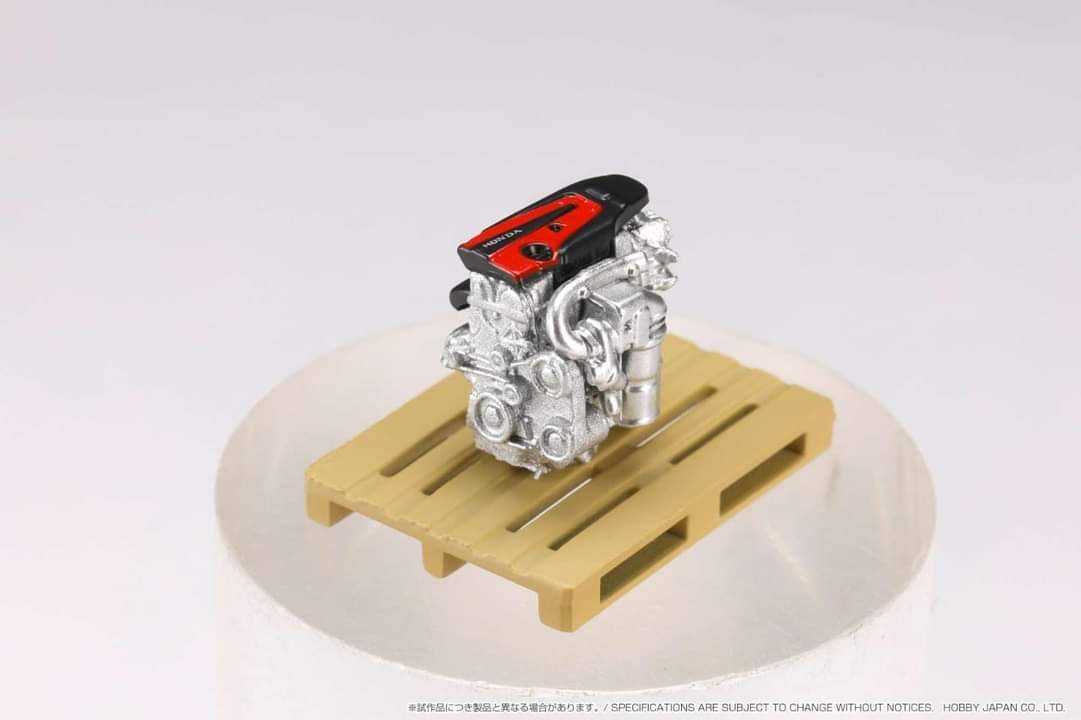 Hobby Japan 1/64 Honda CIVIC TYPER (FK8) 2020 with Engine Display Model - Image 7