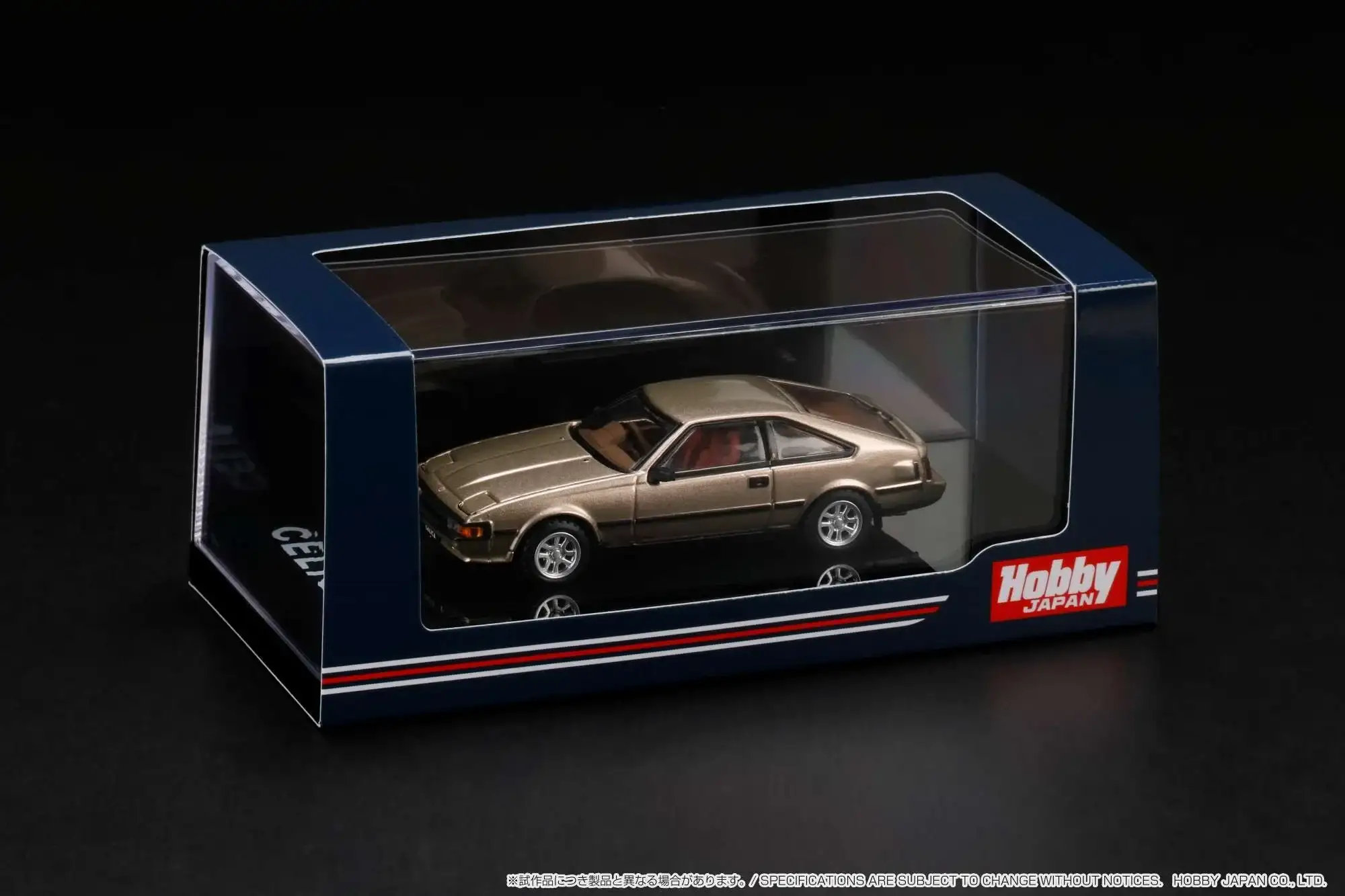 Hobby Japan 1:64 Scale Toyota CELICA XX 2800GT (A60) 1983 CAMEL BEIGE METALLIC - Image 2