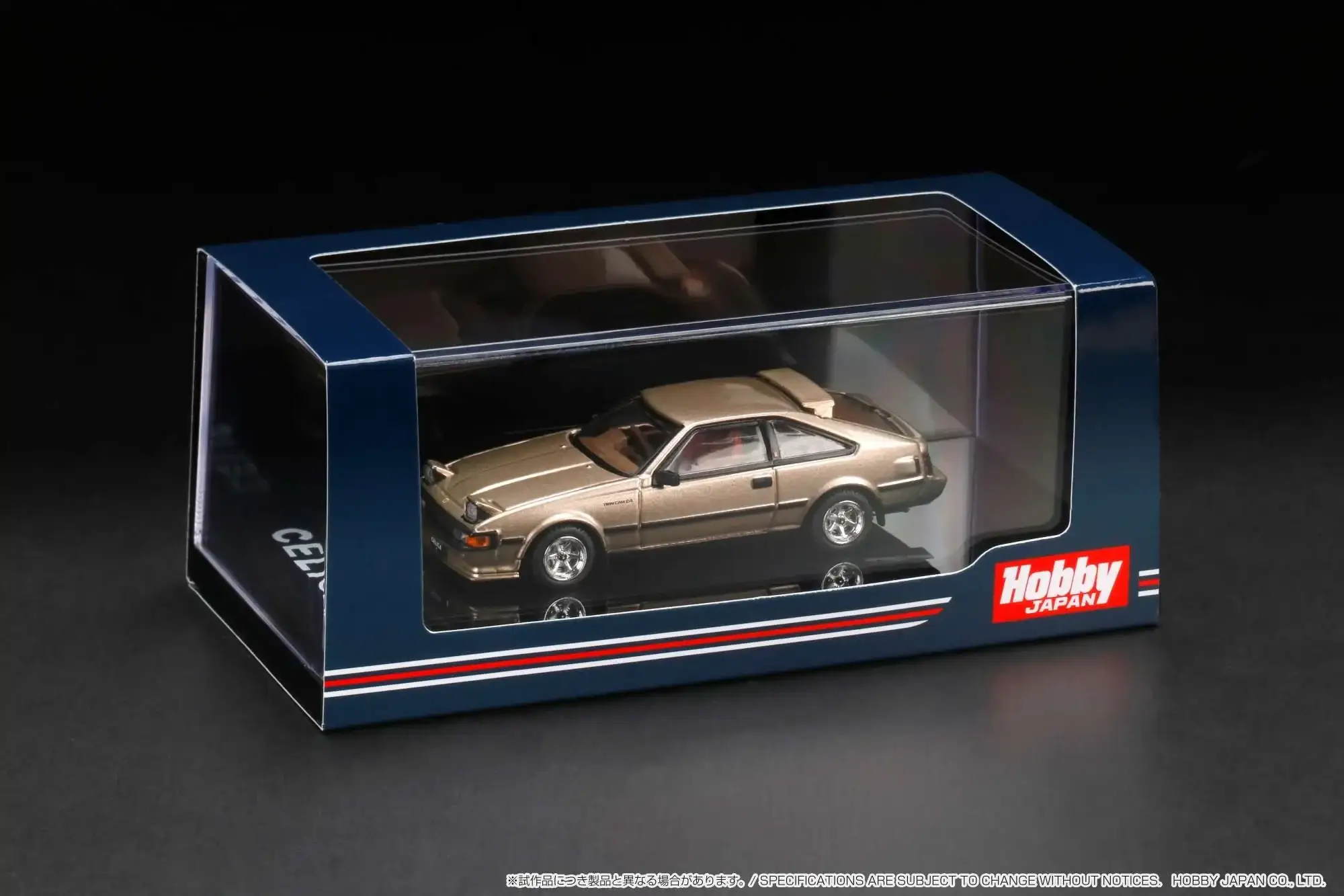 Hobby Japan 1:64 Scale Toyota CELICA XX (A60) 1983 2000GT TWINCAM 24 Customized Version CAMEL BEIGE METALLIC - Image 2