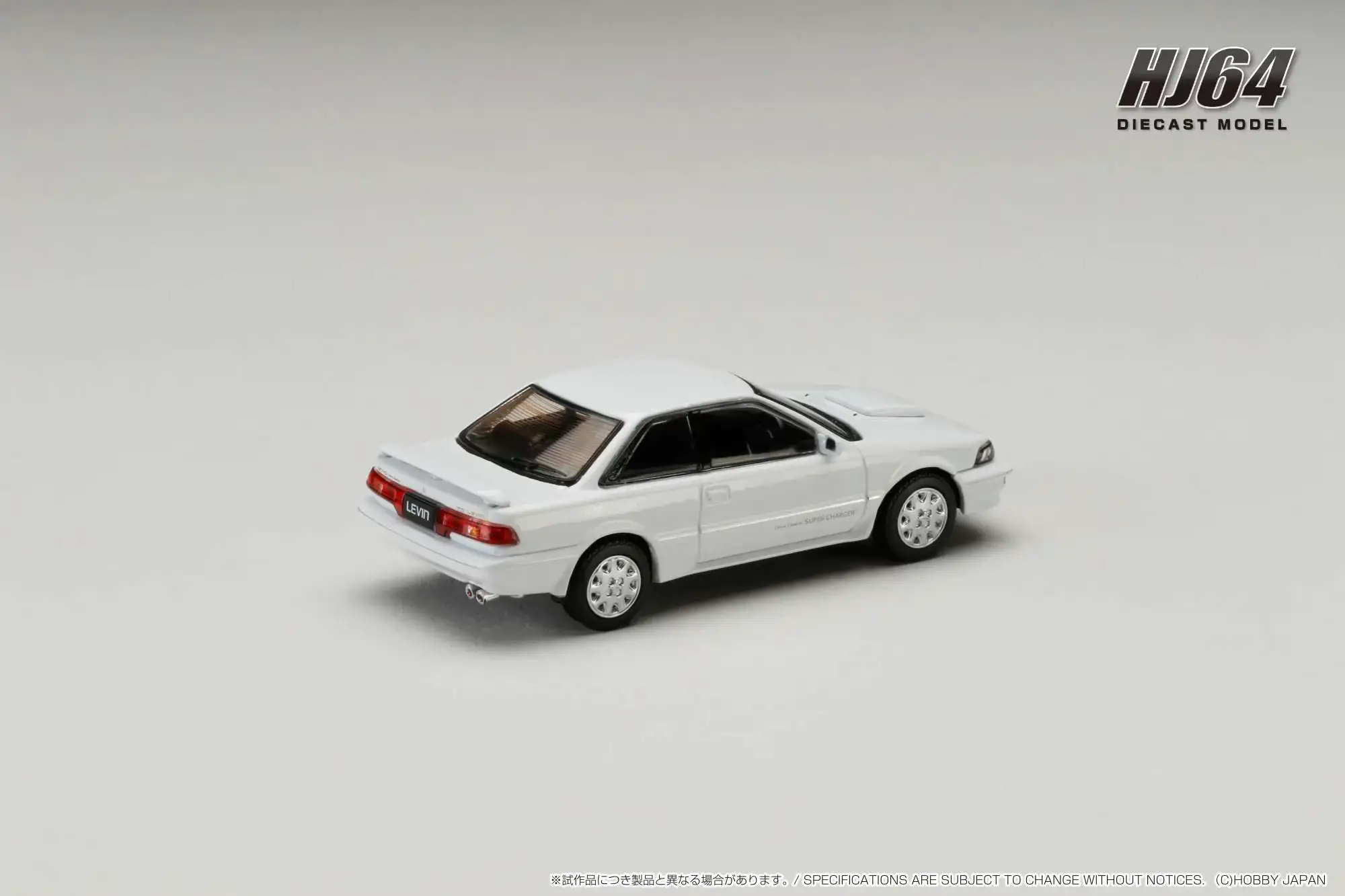 Hobby Japan 1:64 scale Toyota COROLLA LEVIN GT-Z AE92 White - Image 2