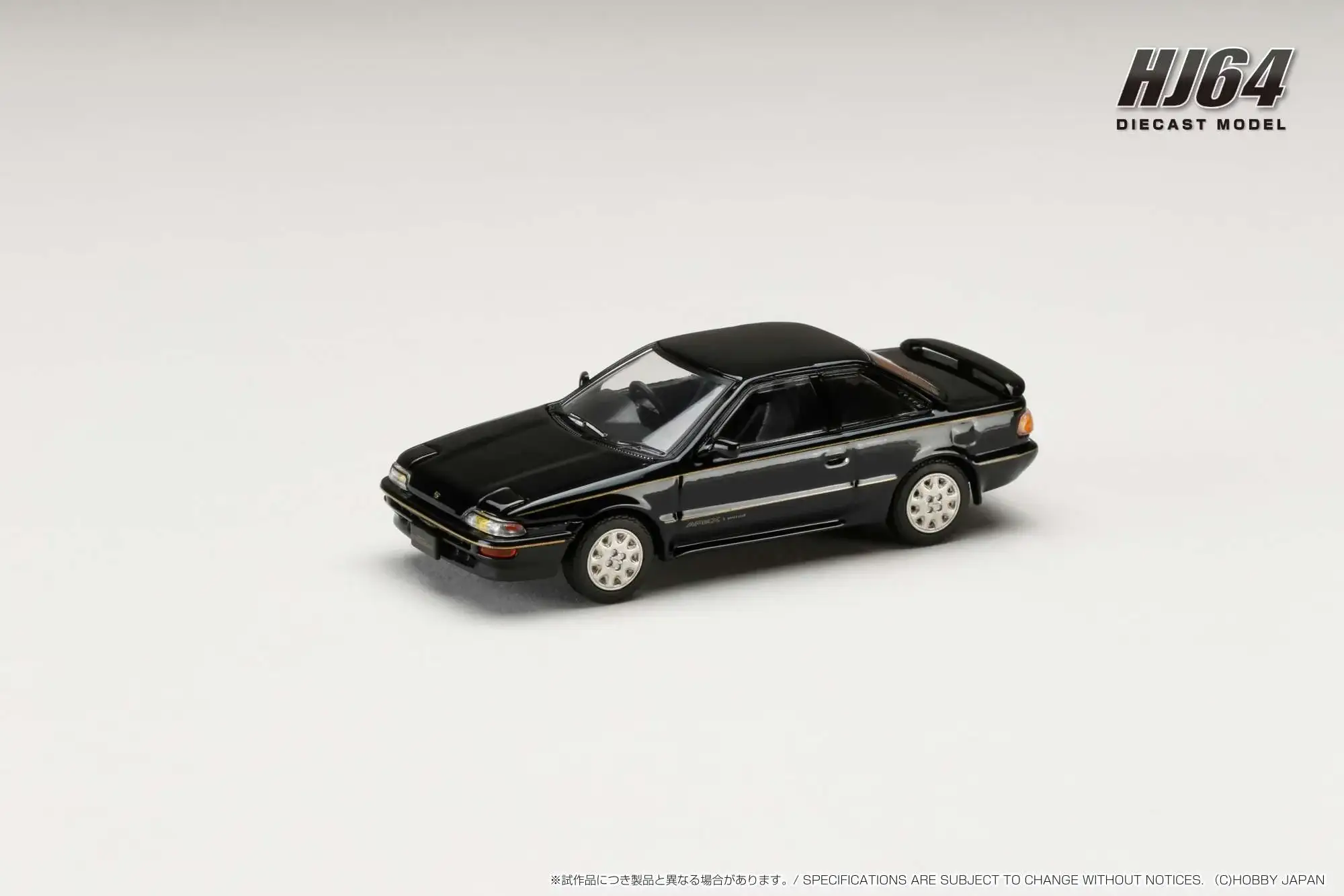 Hobby Japan 1:64 scale Toyota SPRINTER TRUENO GT APEX LIMITED AE92 Black