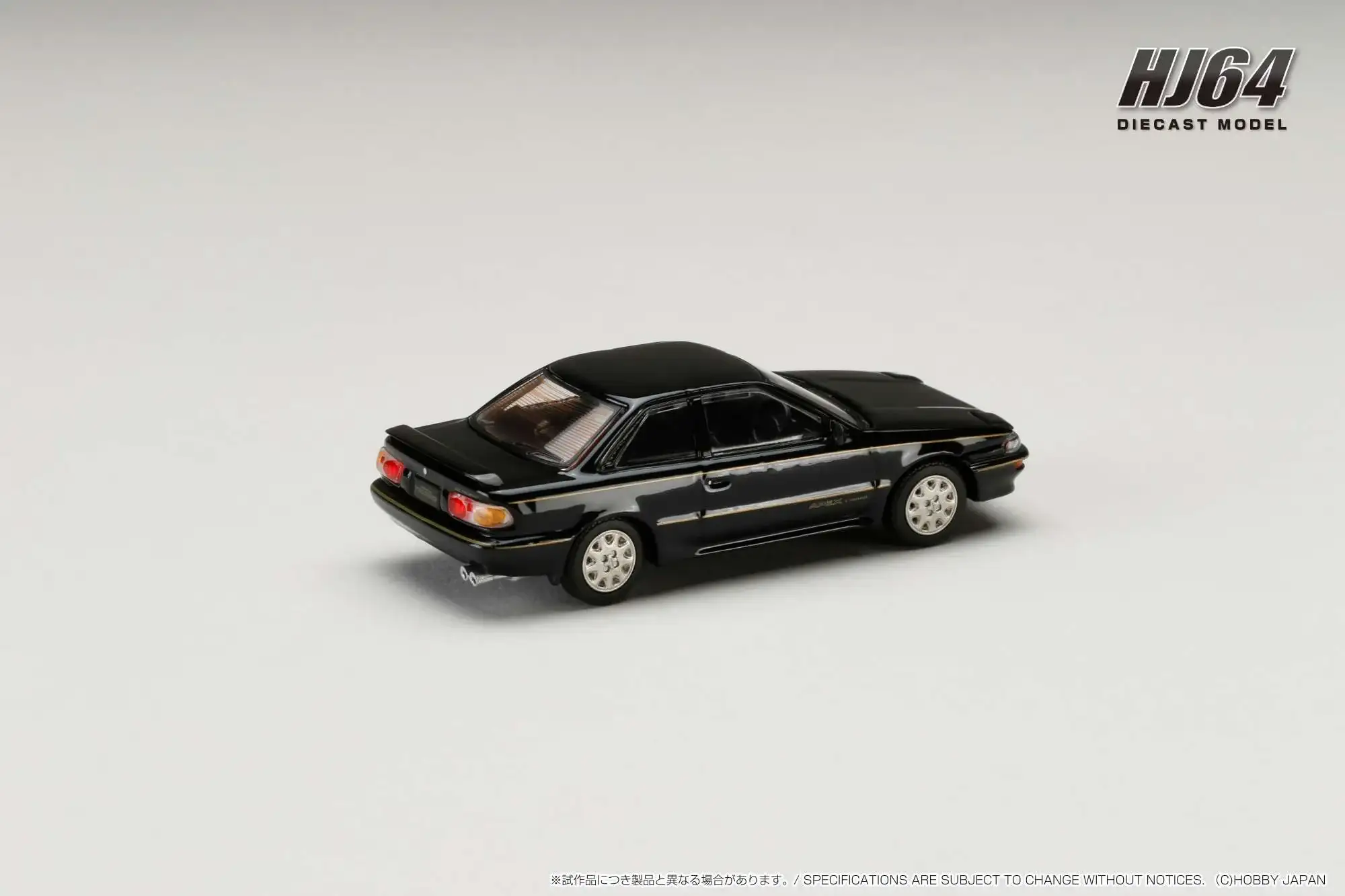 Hobby Japan 1:64 scale Toyota SPRINTER TRUENO GT APEX LIMITED AE92 Black - Image 2