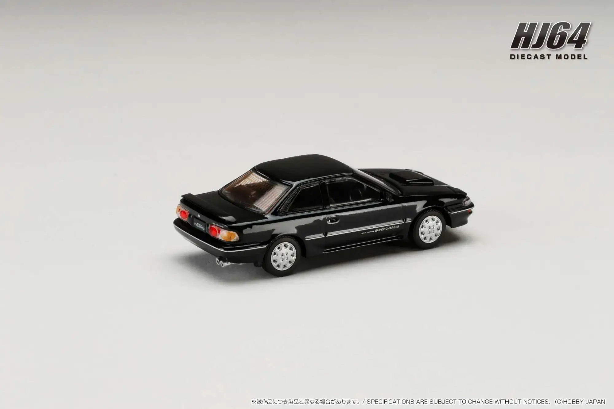 Hobby Japan 1:64 scale Toyota SPRINTER TRUENO GT-Z AE92 Black - Image 2