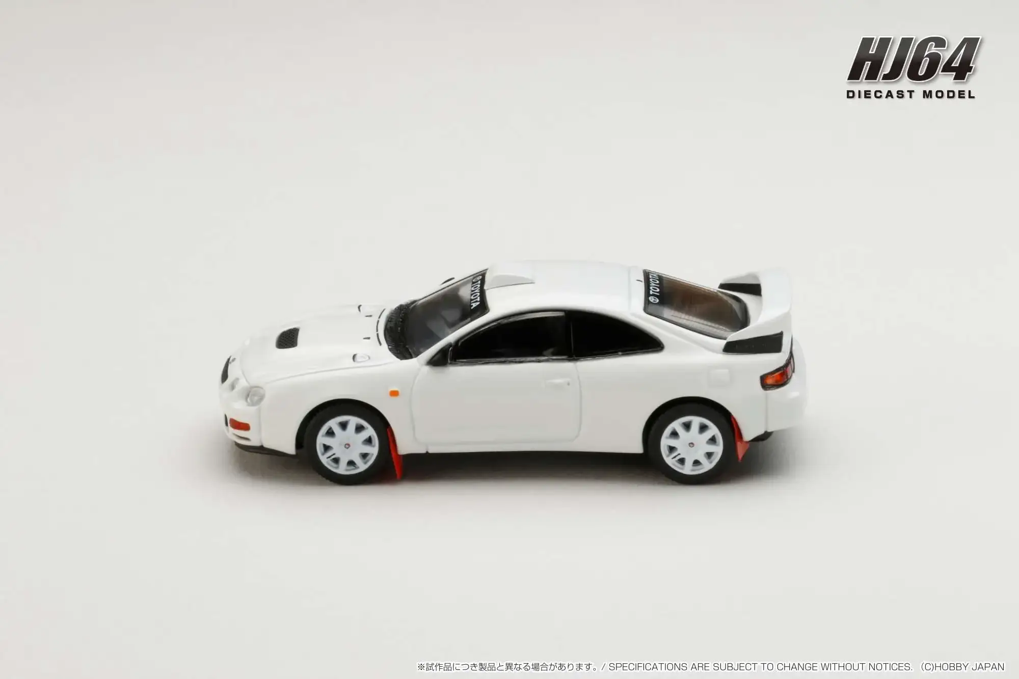 Hobby Japan 1/64 Toyota CELICA GT-FOUR WRC Edition (ST205) Customized Version / 8 Spokes Wheel White - Image 3