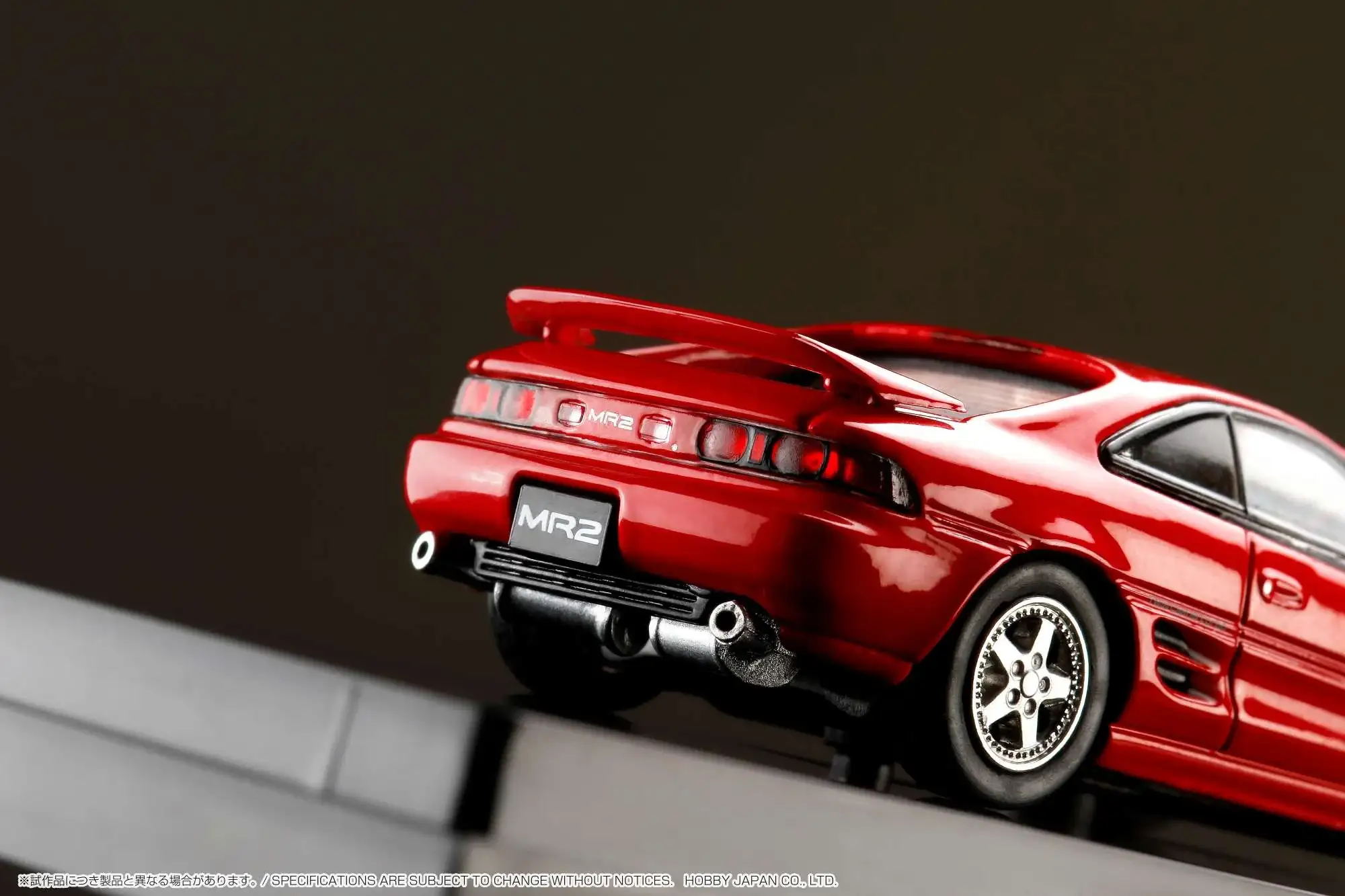 Hobby Japan 1/64 Toyota MR2 (SW20) GT-S Customized Version Red - Image 9