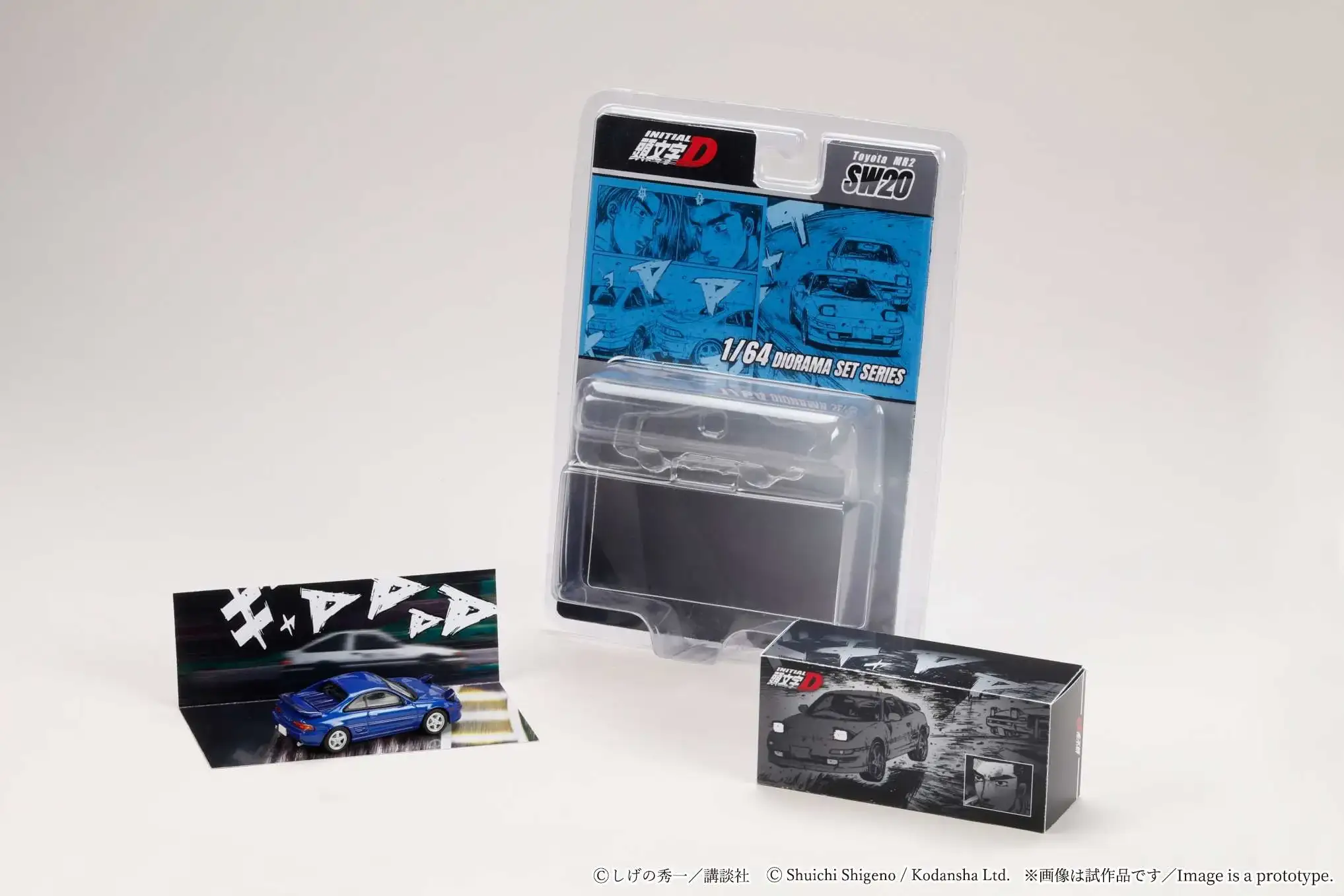 Hobby Japan 1:64 Toyota MR2 (SW20) Initial D Kai Kogashiwa VS Takumi Fujiwara - Image 7