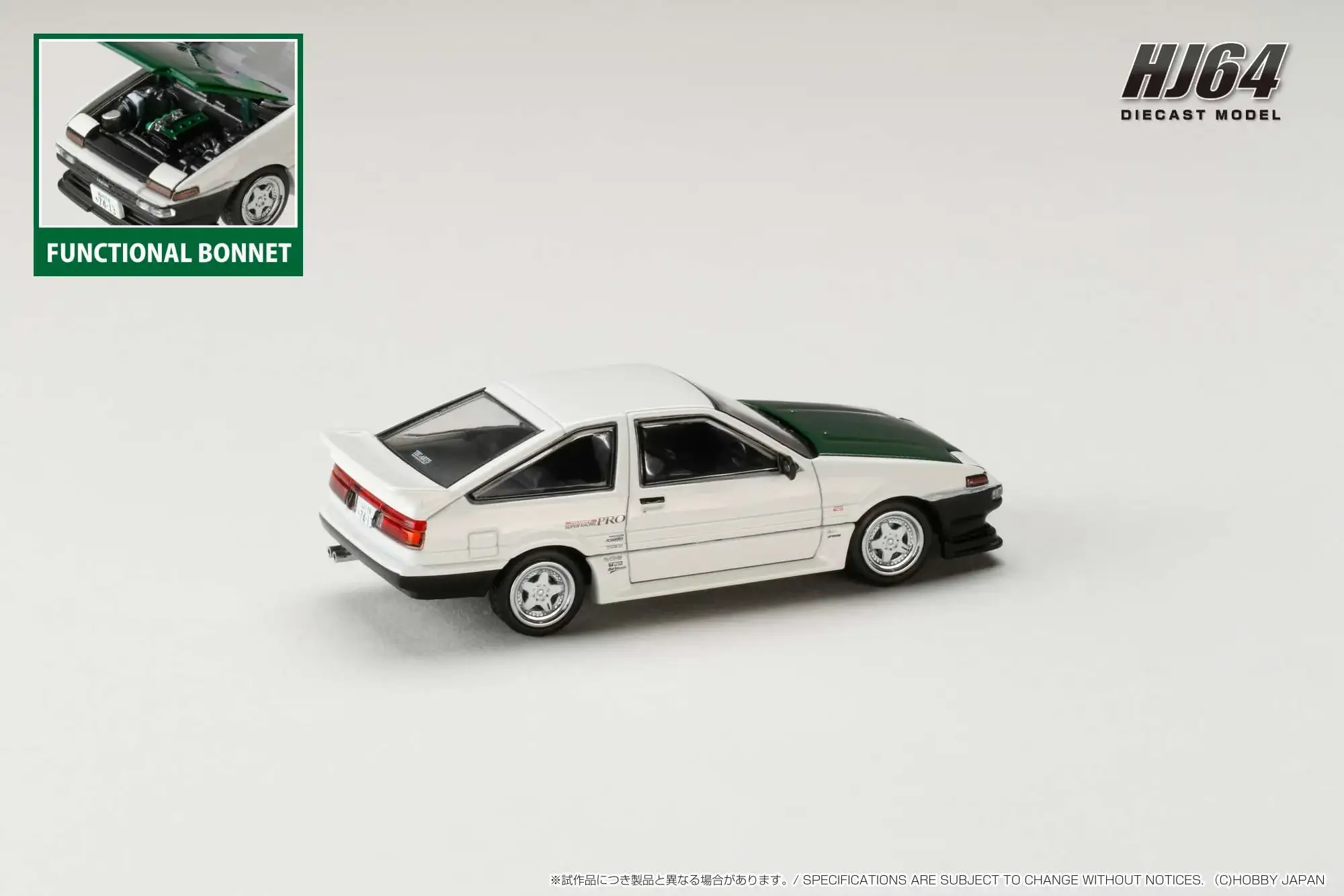 Hobby Japan 1/64 Toyota SPRINTER TRUENO (AE86) DRIFT KING Keiichi Tsuchiya 土屋圭市 - Image 10