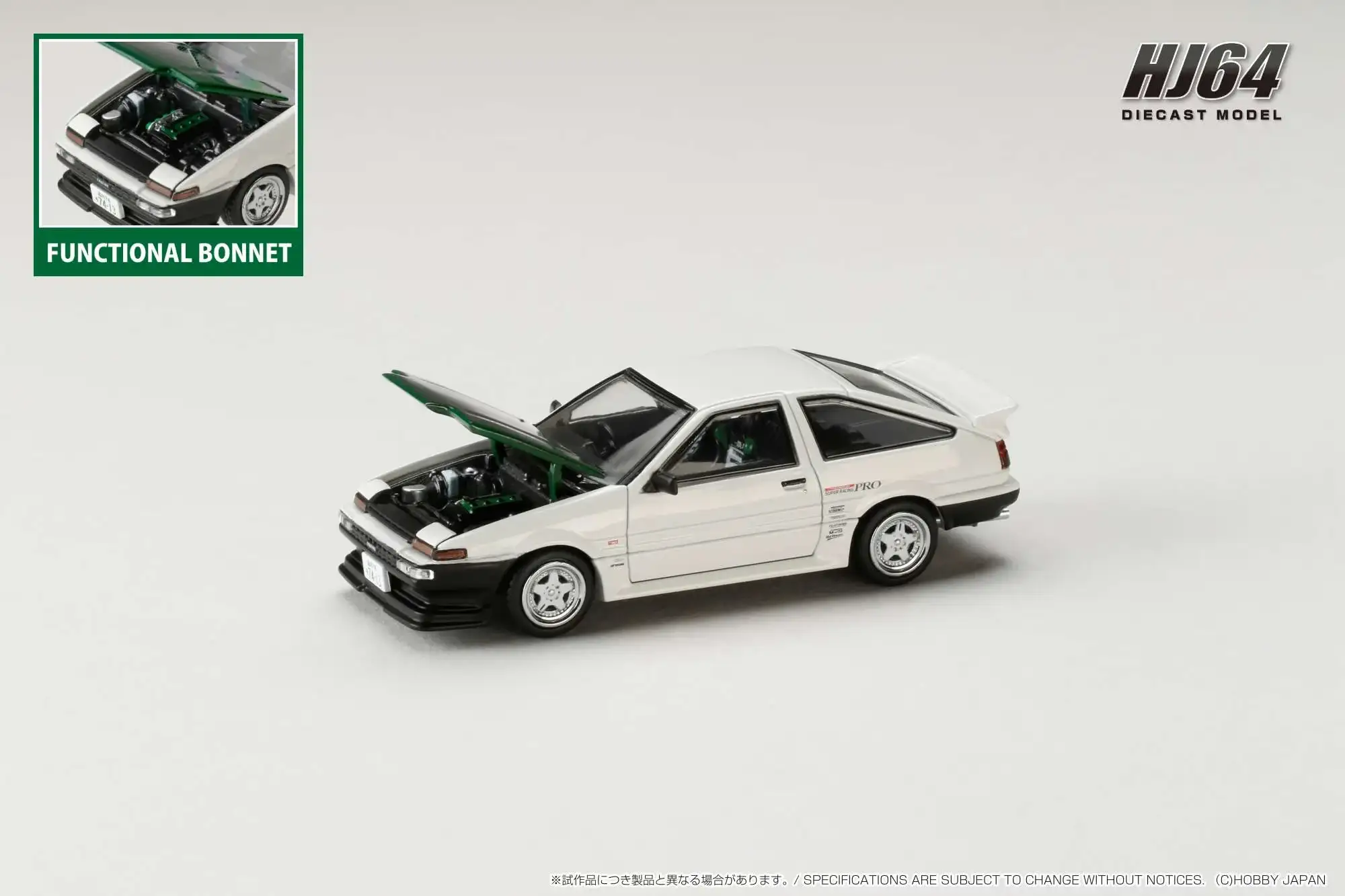 Hobby Japan 1/64 Toyota SPRINTER TRUENO (AE86) DRIFT KING Keiichi Tsuchiya 土屋圭市 - Image 8