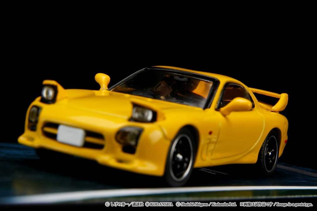 Hobby Japan 1/64 Initial D Mazda RX-7 (FD3S) Project D /Keisuke Takahashi - Image 3