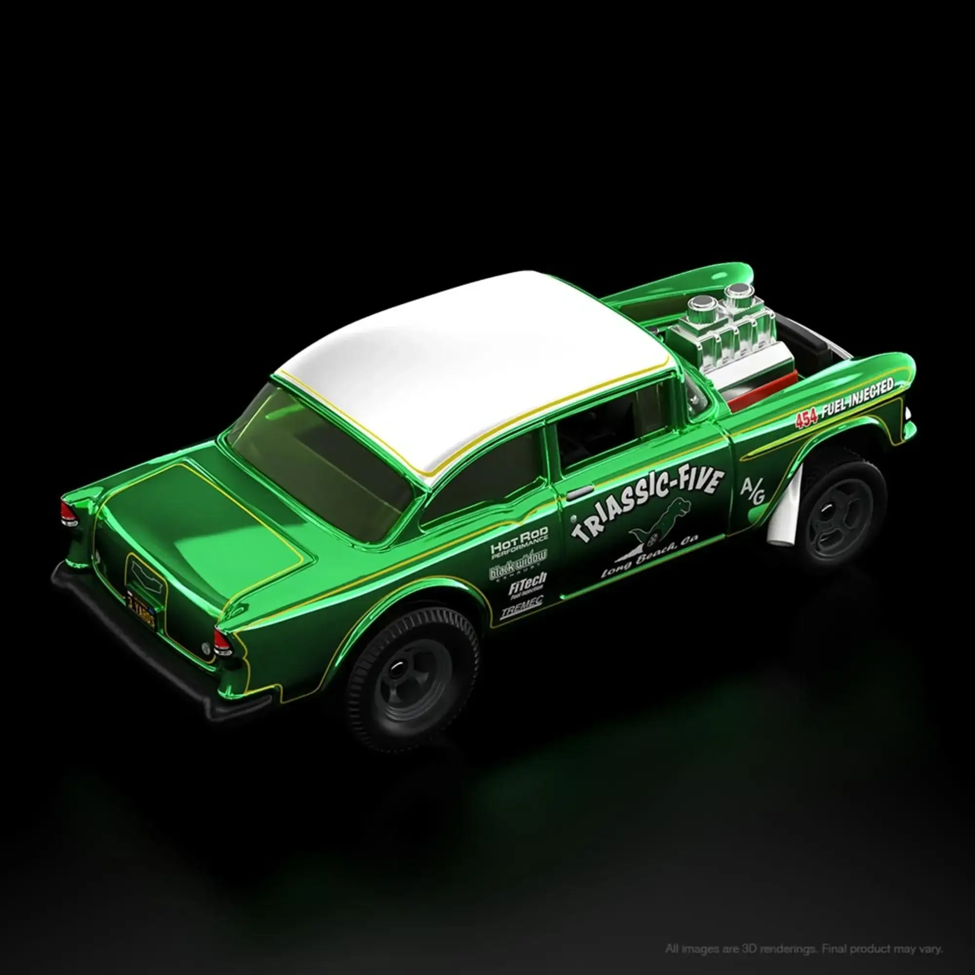 Hot Wheels 2019 RLC '55 Chevy Bel Air Gasser Triadsic-Five - Image 2
