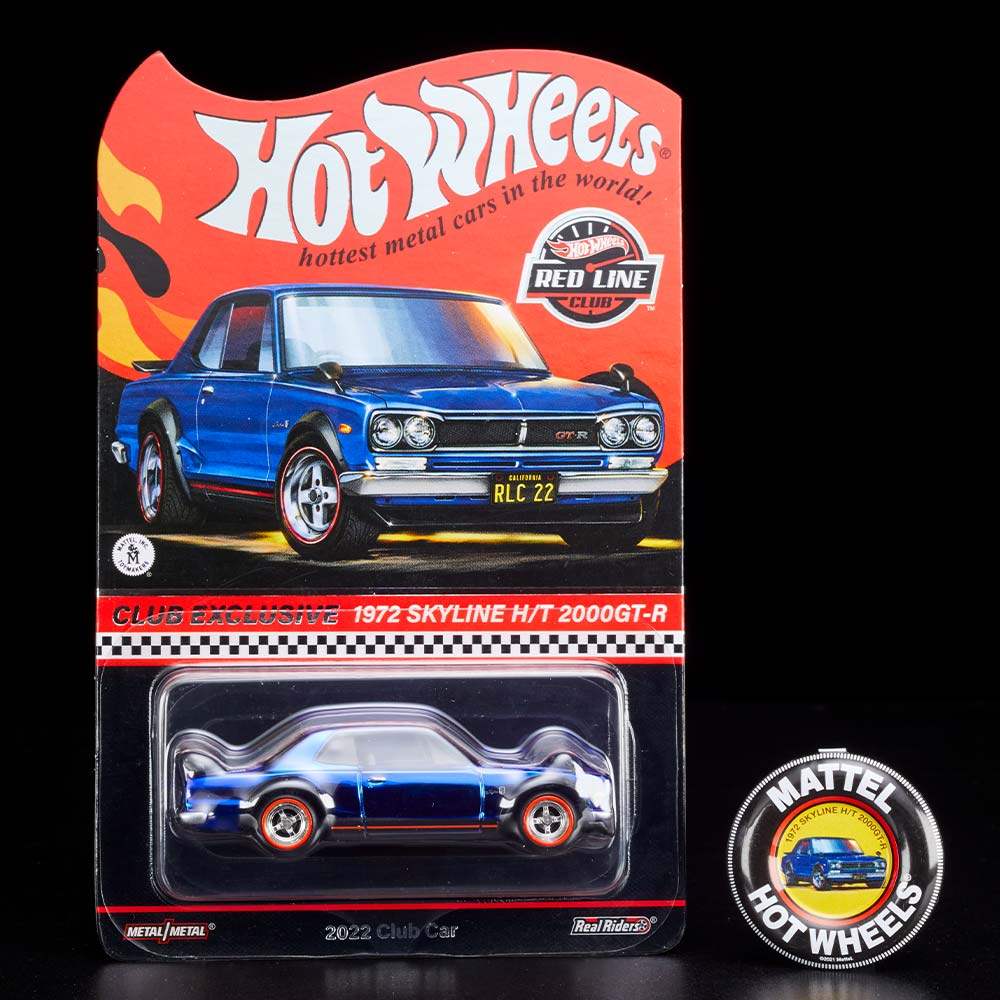 Hot Wheels 2022 RLC Membership ’72 Nissan Skyline H/T 2000 GT-R - Image 2