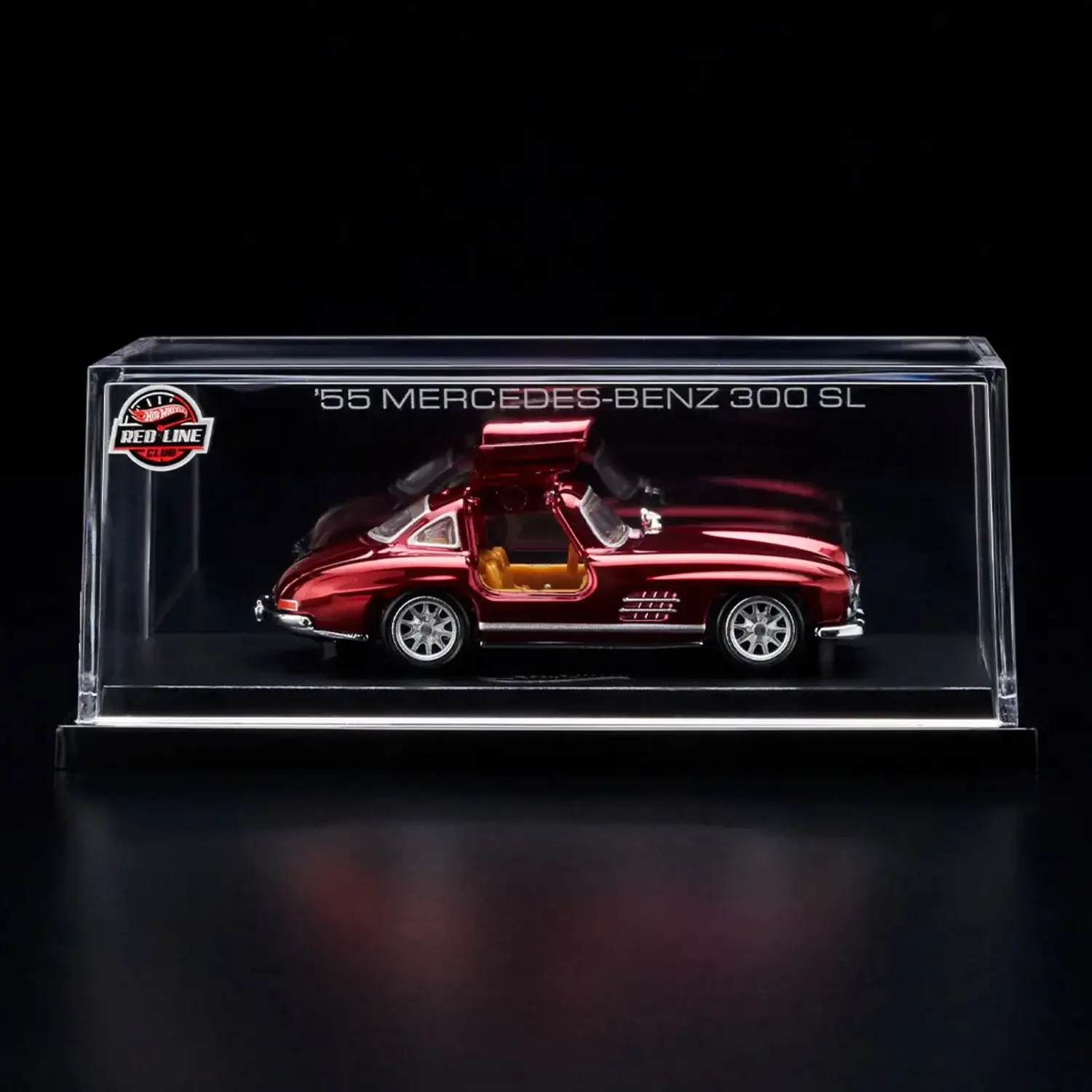 Hot Wheels 2023 RLC™ 1955 Mercedes-Benz 300 SL - "Oxblood" - Image 2