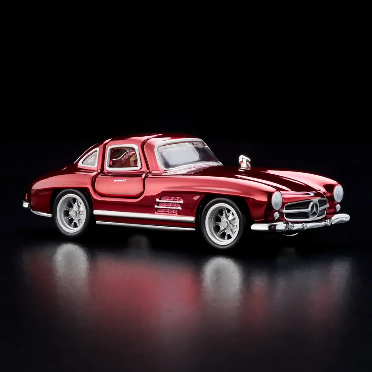 Hot Wheels 2023 RLC™ 1955 Mercedes-Benz 300 SL - "Oxblood" - Image 4