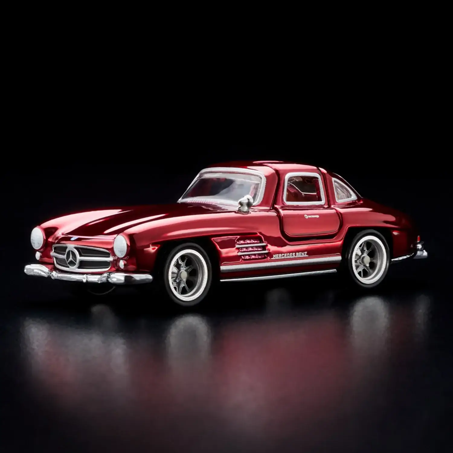 Hot Wheels 2023 RLC™ 1955 Mercedes-Benz 300 SL - "Oxblood" - Image 7