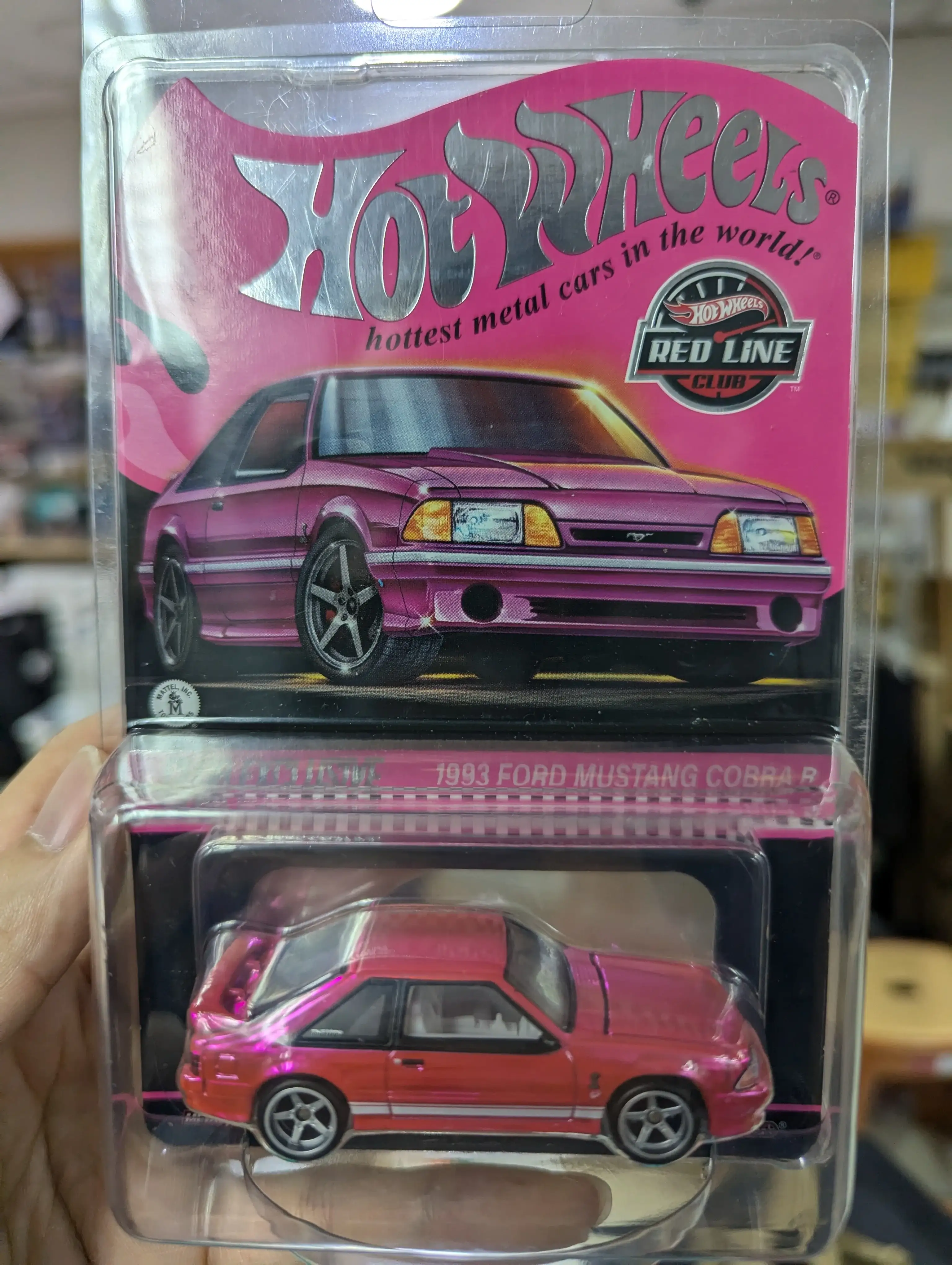 Hot Wheels 2023 RLC Club Exclusive ’93 Ford Cobra R - Image 2