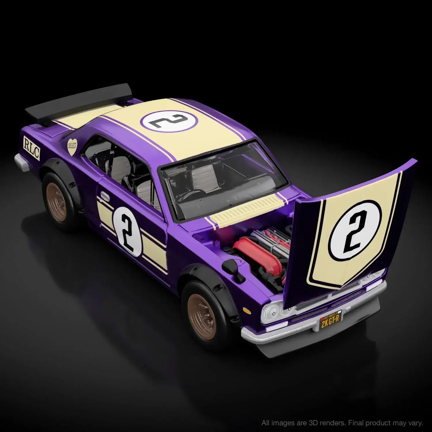 Hot Wheels 2023 RLC Exclusive sELECTIONs 1972 Nissan Skyline H/T 2000GT-R - Image 2