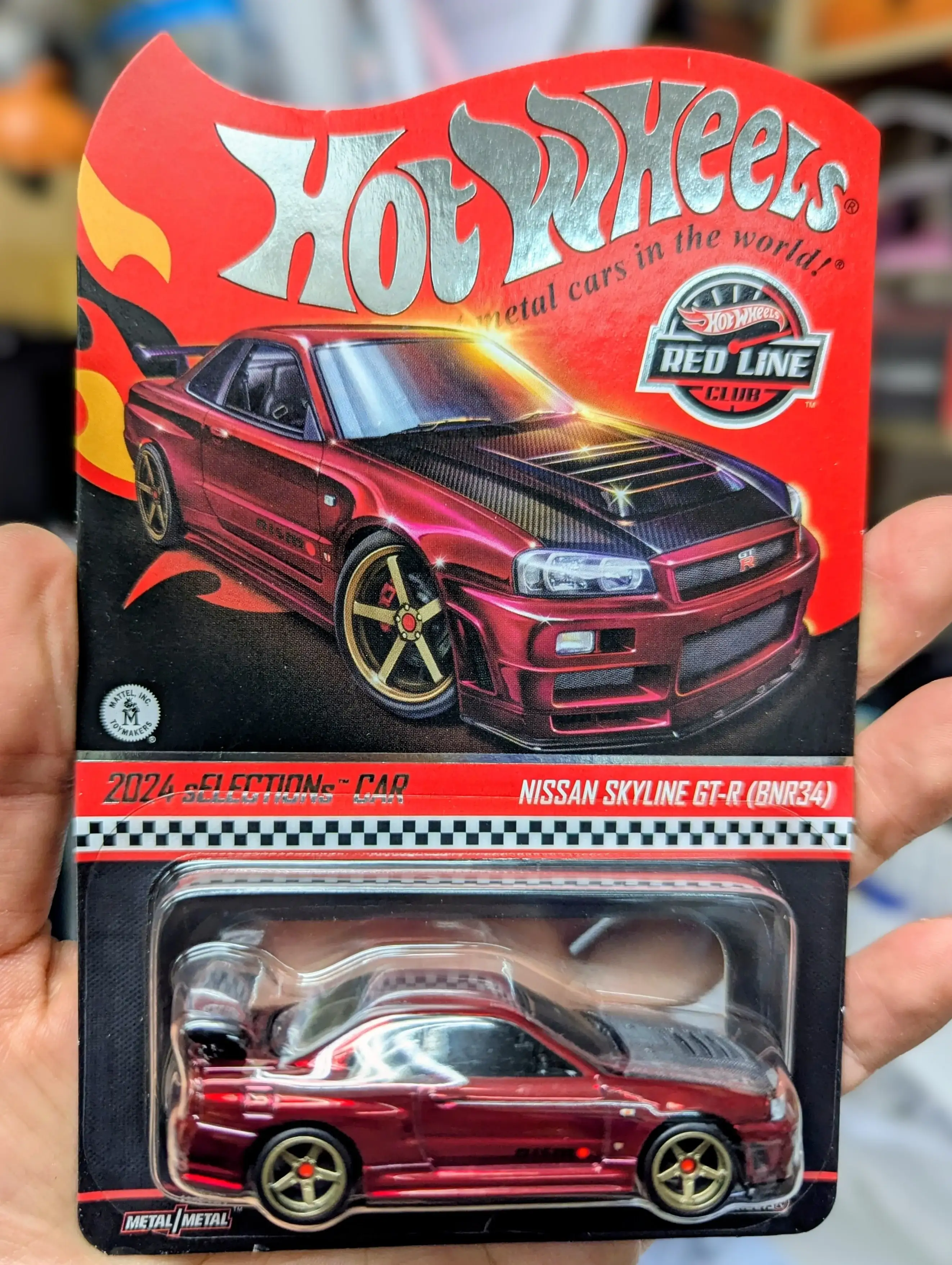 Hot Wheels 2023 RLC Exclusive sELECTIONs Nissan Skyline GT-R (BNR34)