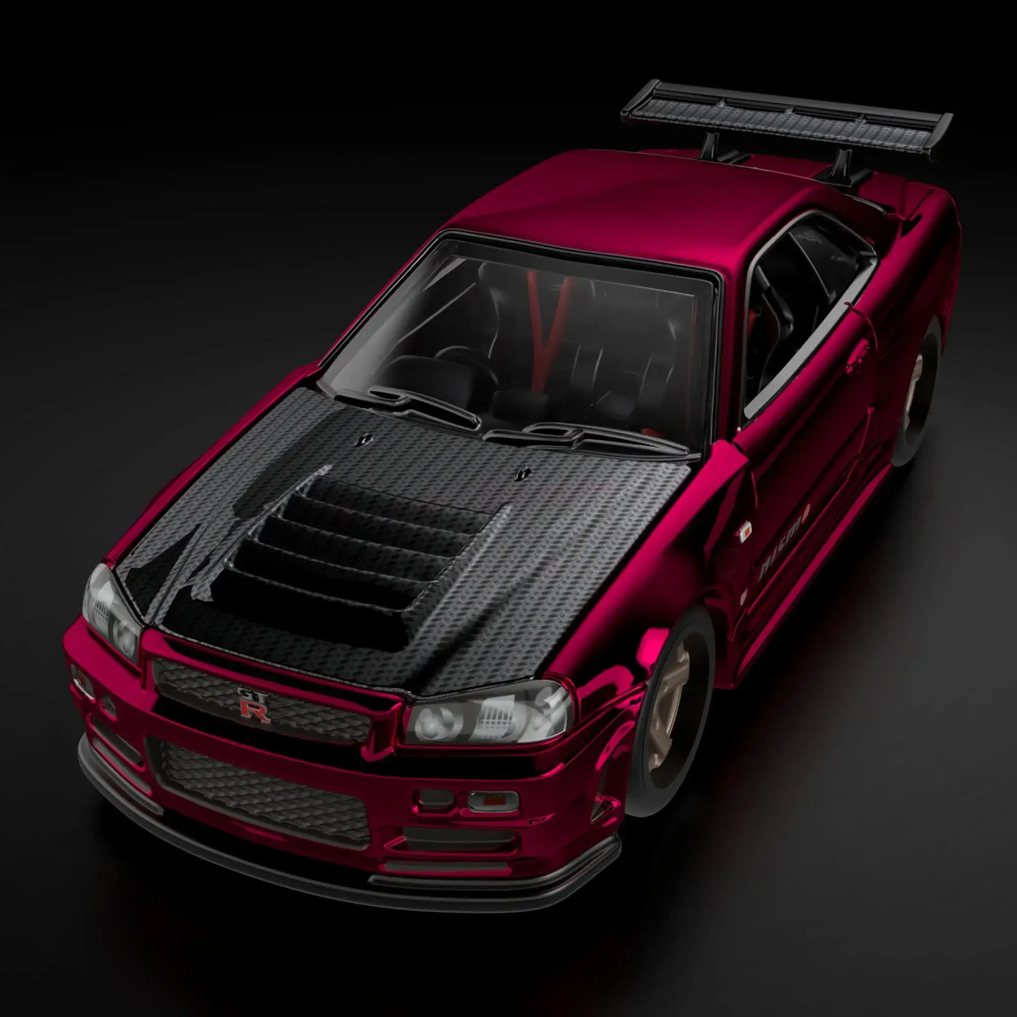 Hot Wheels 2023 RLC Exclusive sELECTIONs Nissan Skyline GT-R (BNR34) - Image 2