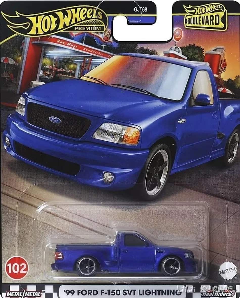 Hot Wheels Boulevard MIX 3 of 2024 Set of 5pcs GJT68-953W #101-105 - Image 5
