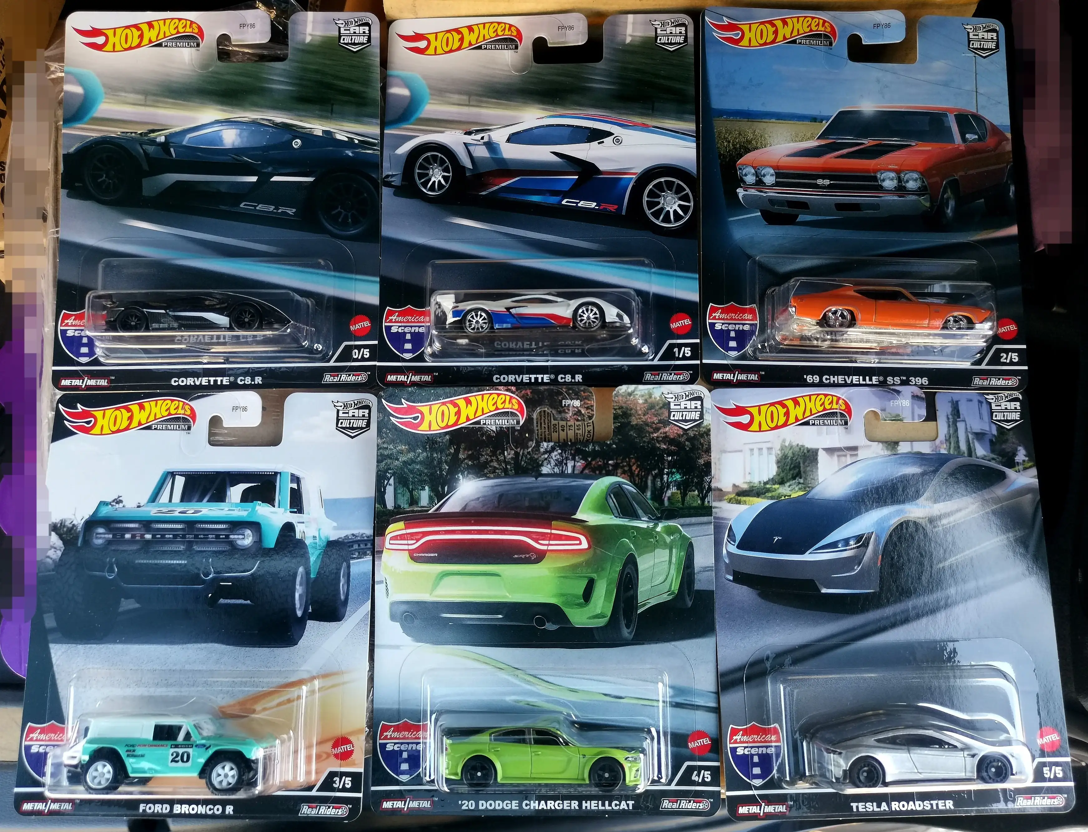 Hot Wheels Car Culture FPY86-954J American Scene set of 5 - Image 2