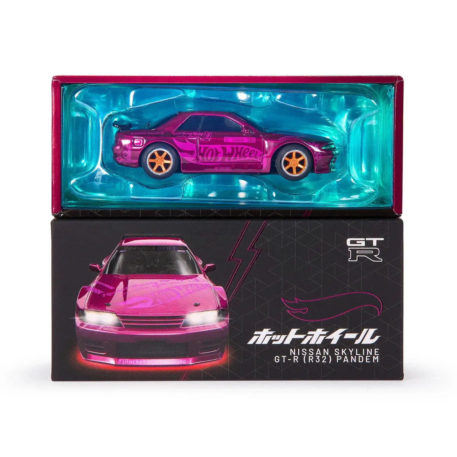 Hot Wheels Collectors RC 1:64 Nissan Skyline R32 Pandem Vehicle - Image 2