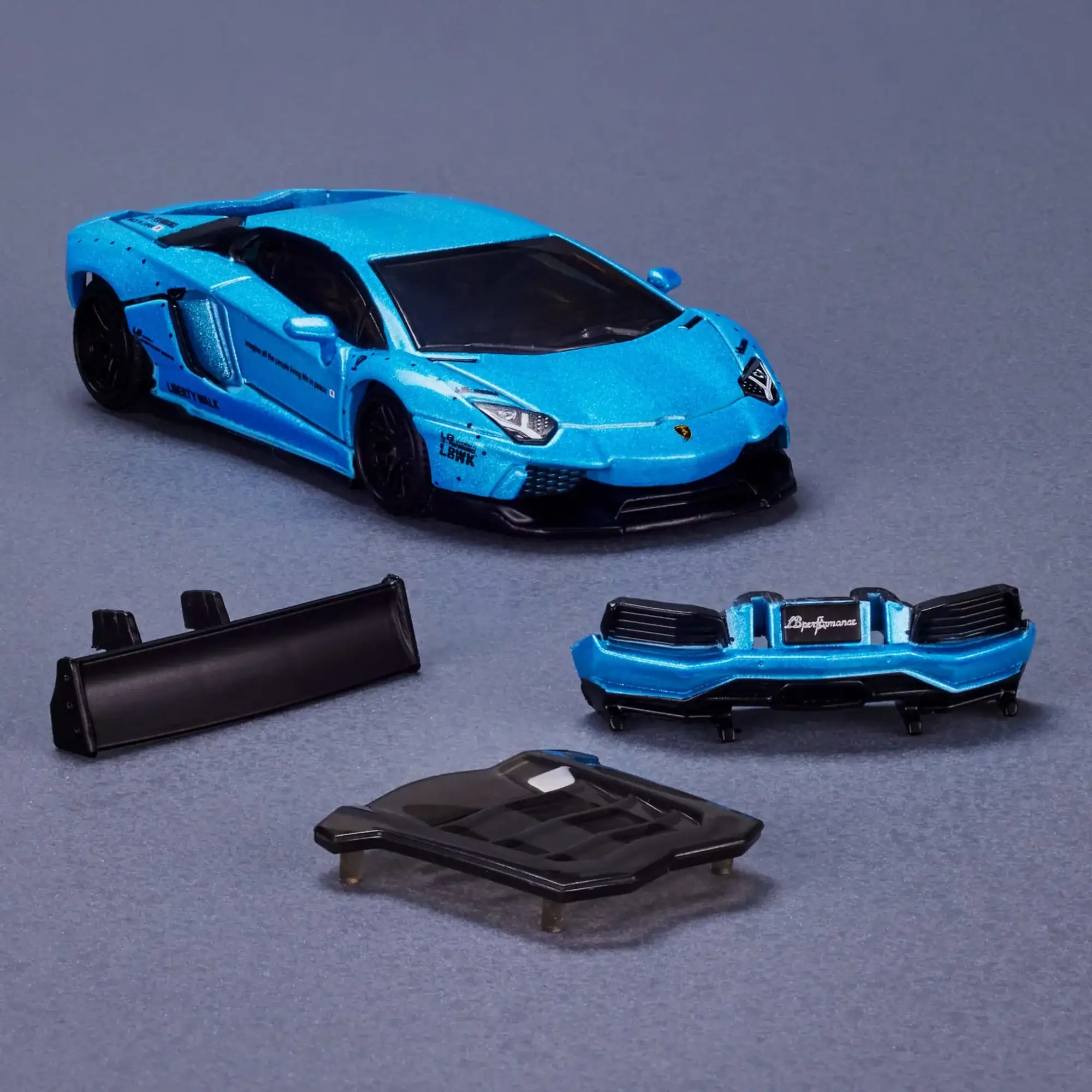 Hot Wheels HWC Elite64 Series LBWK Lamborghini Aventador LP 700-4 - Image 5