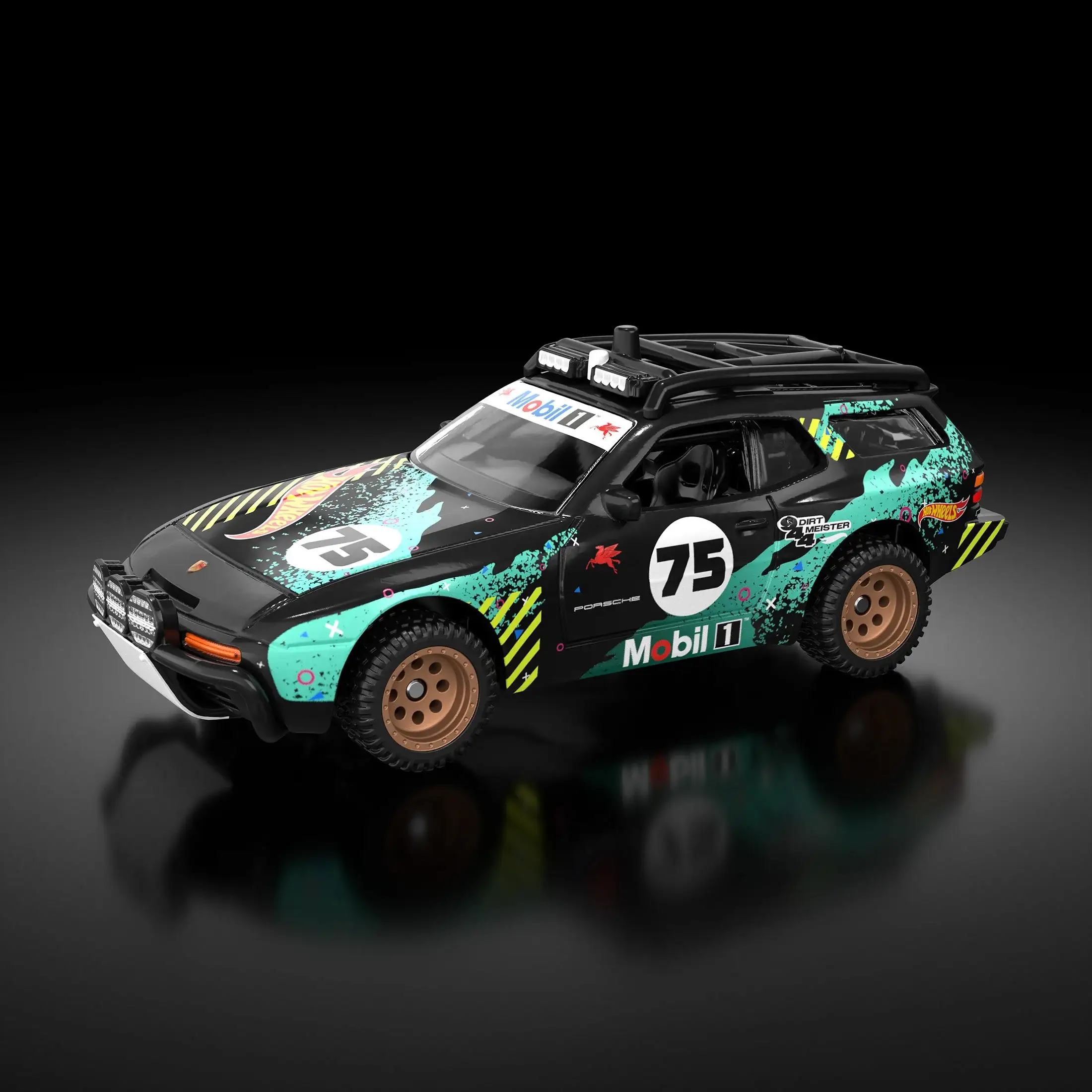 Hot Wheels HWC Mobil 1 Porsche Dirtmeister 944 - Image 6