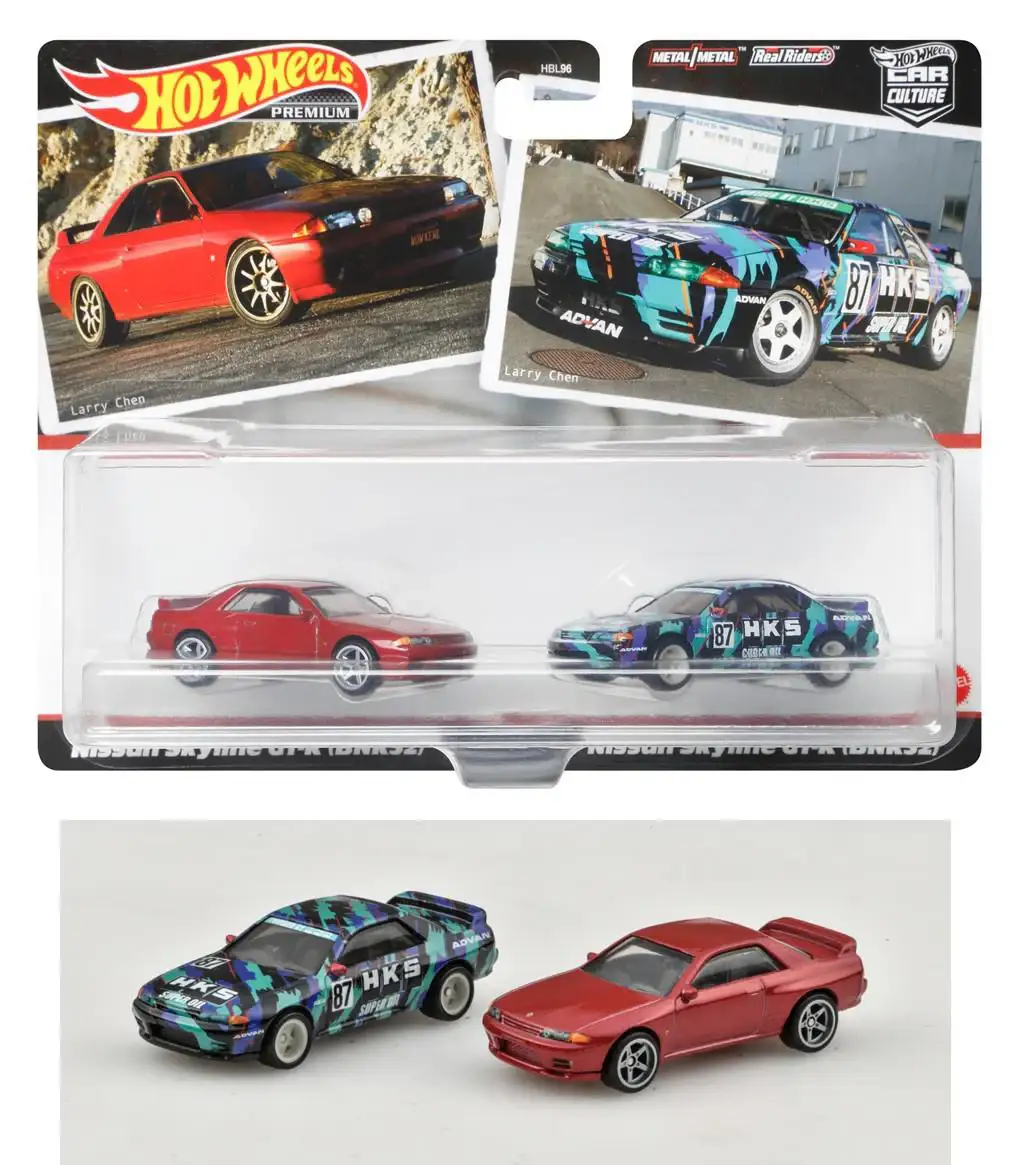 Hot Wheels Nissan Skyline GT-R BNR32 2 Pack Set