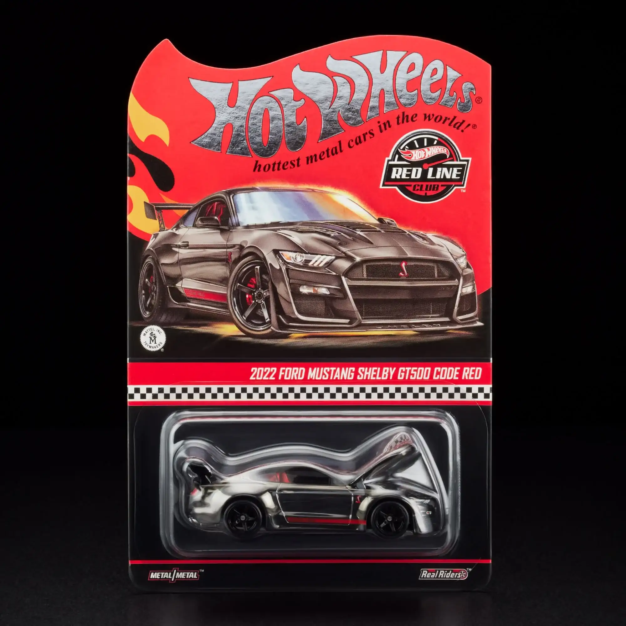 Hot Wheels RLC 2022 Ford Mustang Shelby GT500 Code Red - Image 5
