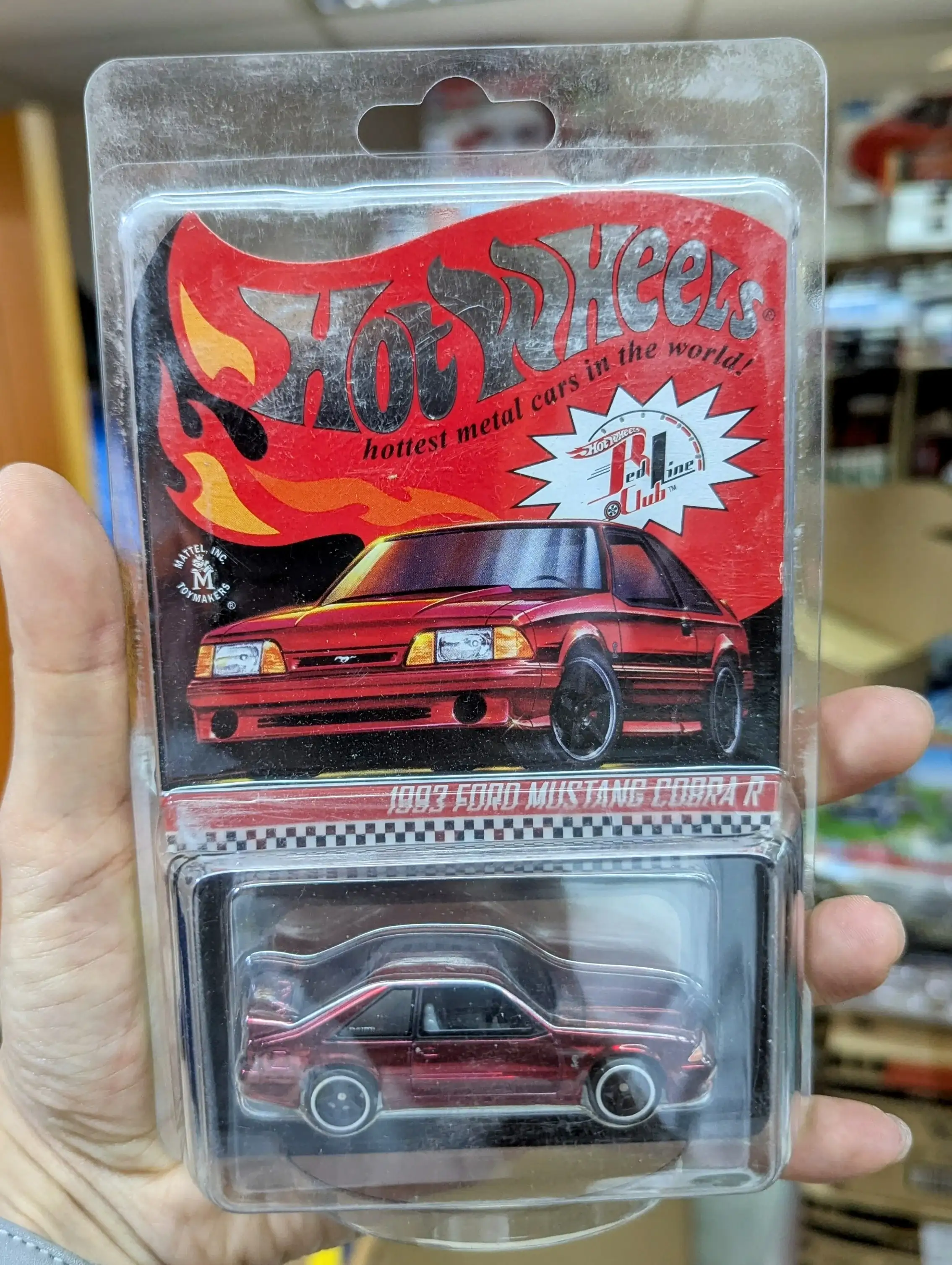 Hot Wheels RLC Membership ’93 Ford Cobra R - Image 5
