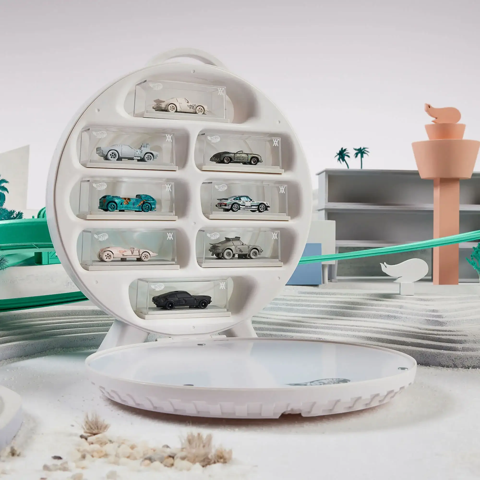 Hot Wheels x Daniel Arsham Complete Car and Rally Case Set - Image 2