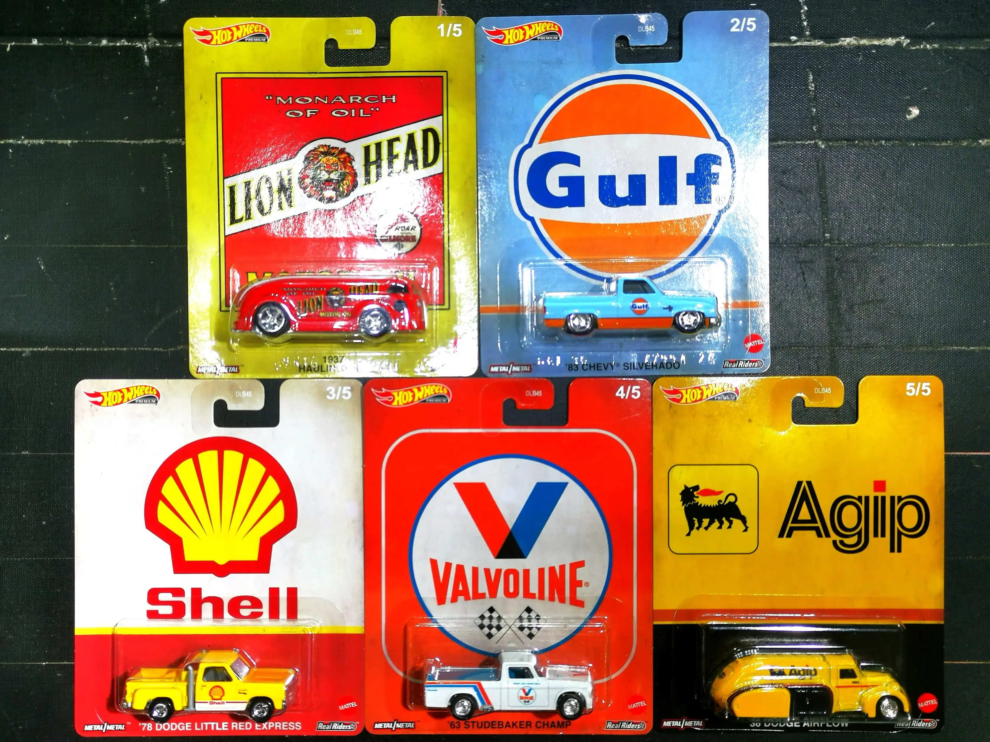 Hot Wheels Pop Culture FUEL Set of 5