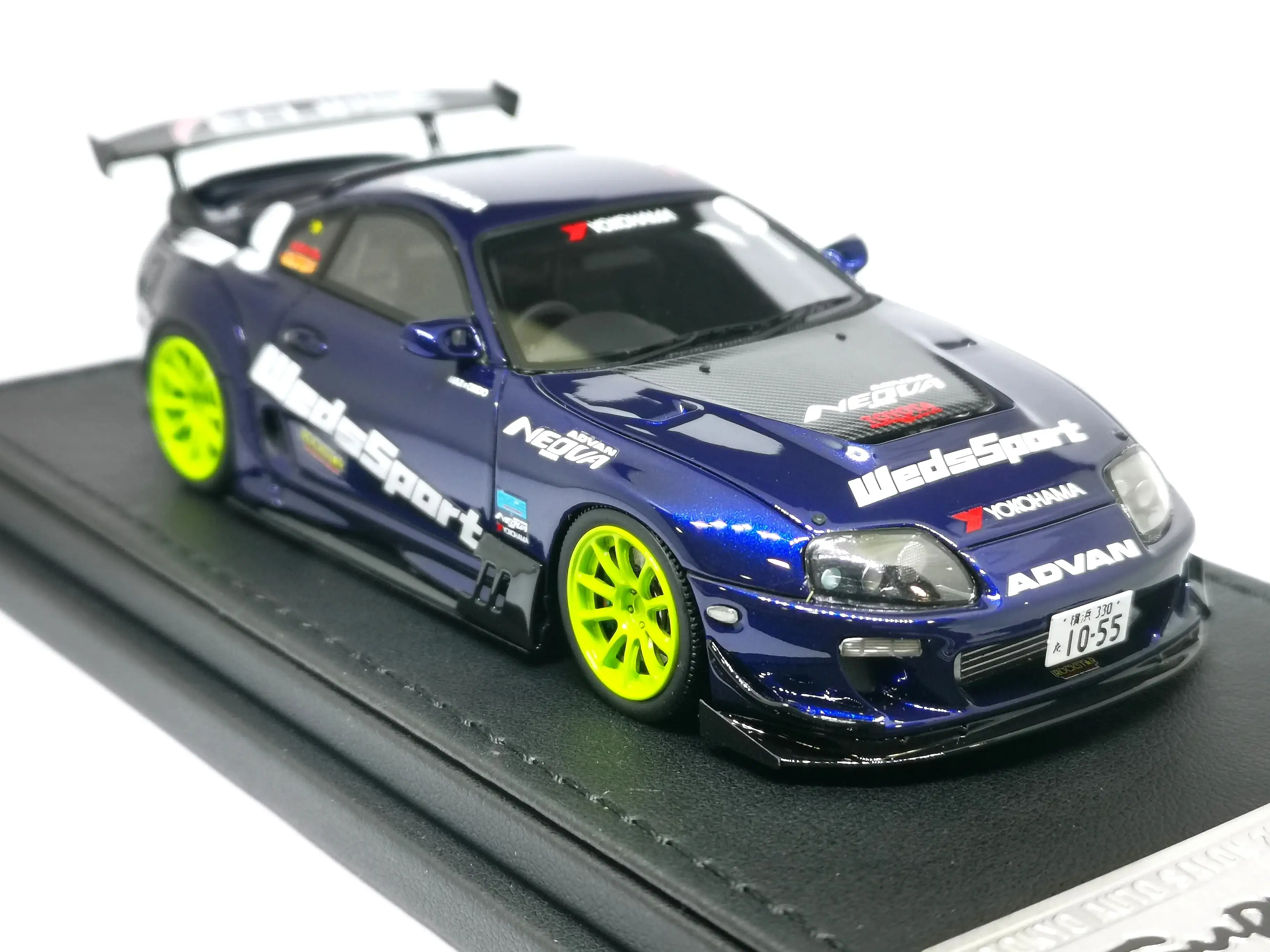 Ignition Model 1:43 Scale IG1974 Toyota Supra RZ MAX ORIDO Street Ver. 2 Blue - Image 3