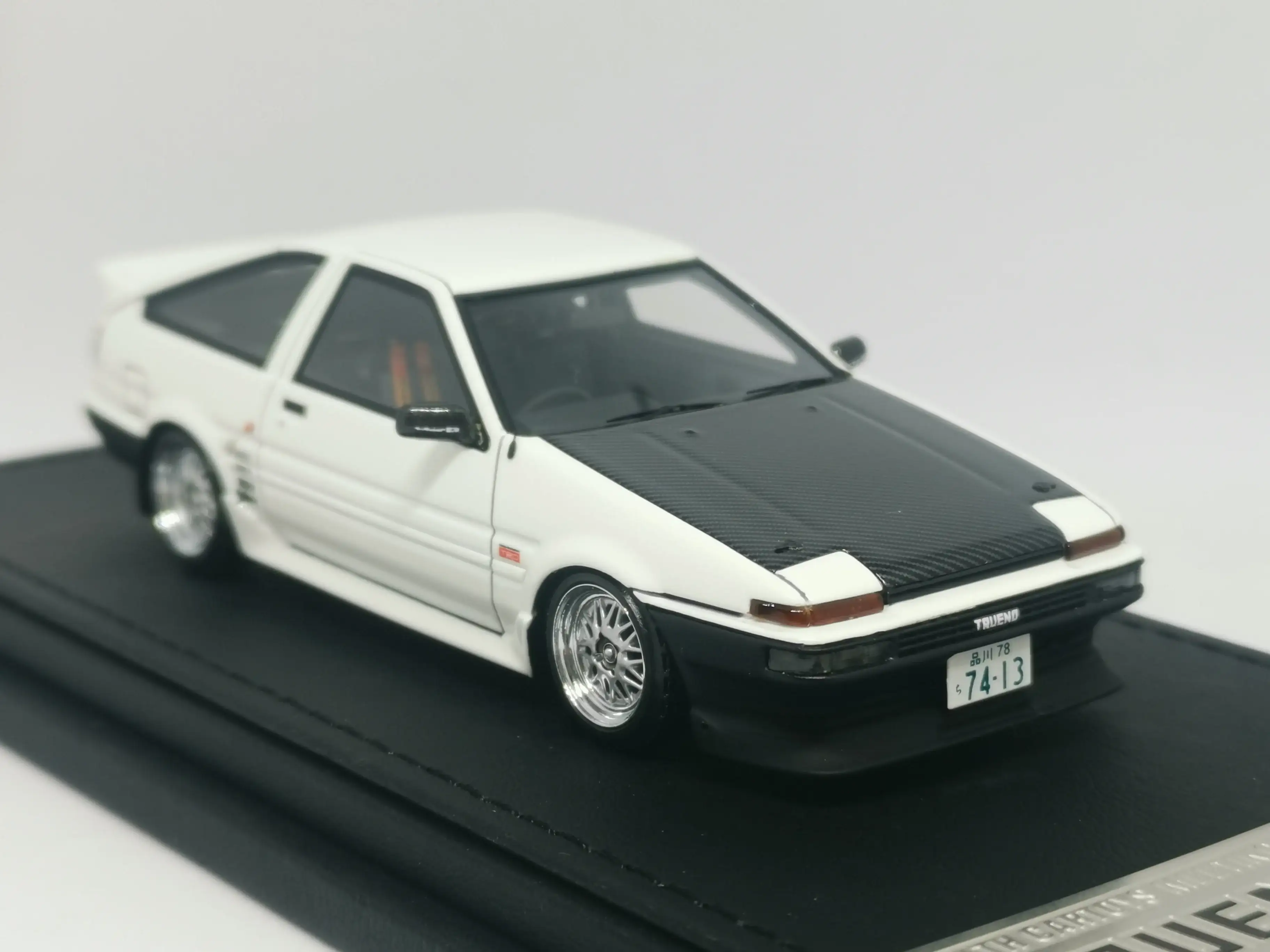 Ignition Model 1:43 IG1588 Toyota Sprinter Trueno Corolla AE86 Keiichi Tsuchiya 土屋圭市 edition - Image 2