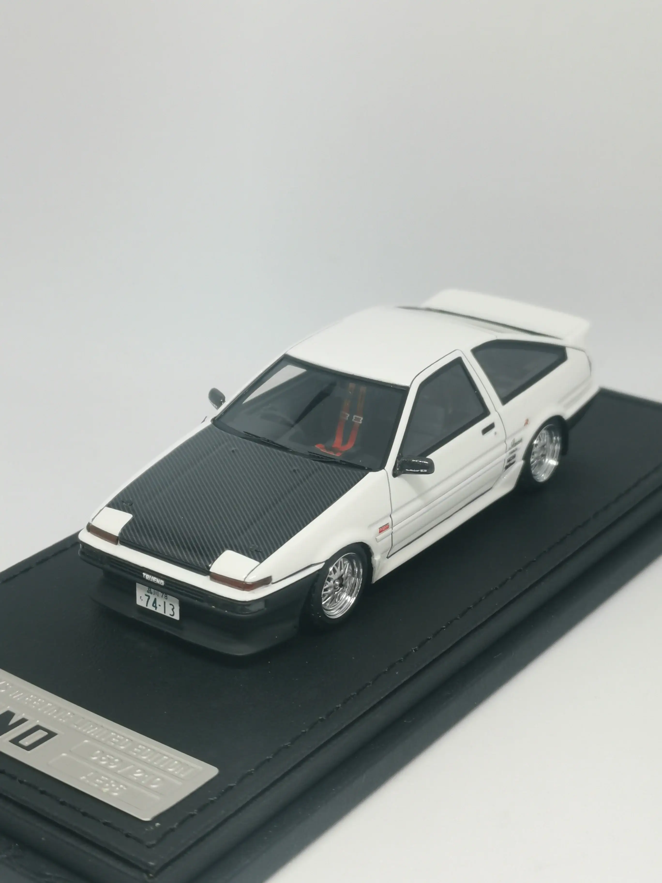 Ignition Model 1:43 IG1588 Toyota Sprinter Trueno Corolla AE86 Keiichi Tsuchiya 土屋圭市 edition - Image 3