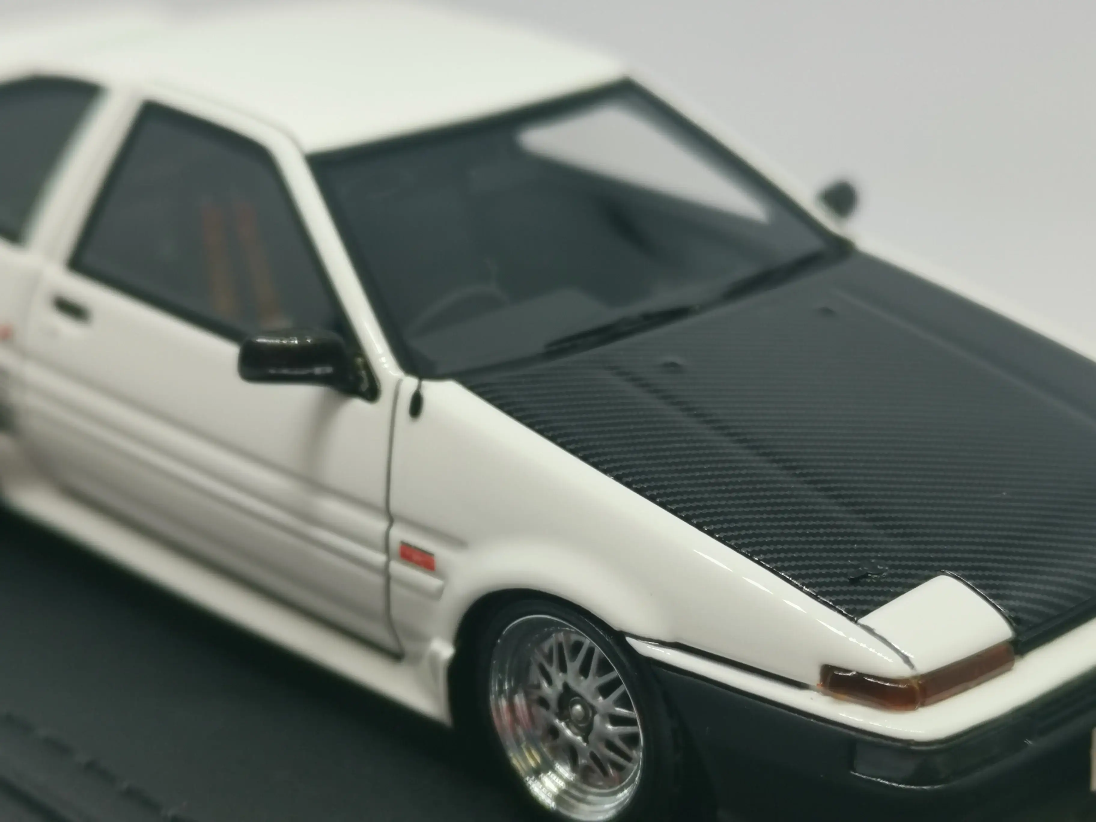 Ignition Model 1:43 IG1588 Toyota Sprinter Trueno Corolla AE86 Keiichi Tsuchiya 土屋圭市 edition - Image 5