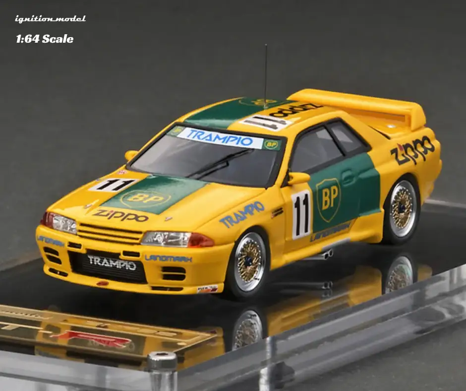 Ignition Model 1:64 Scale IG2693 BP OIL TRAMPIO GT-R (#11) 1993 JTC With RB26 Engine GrA - Image 3