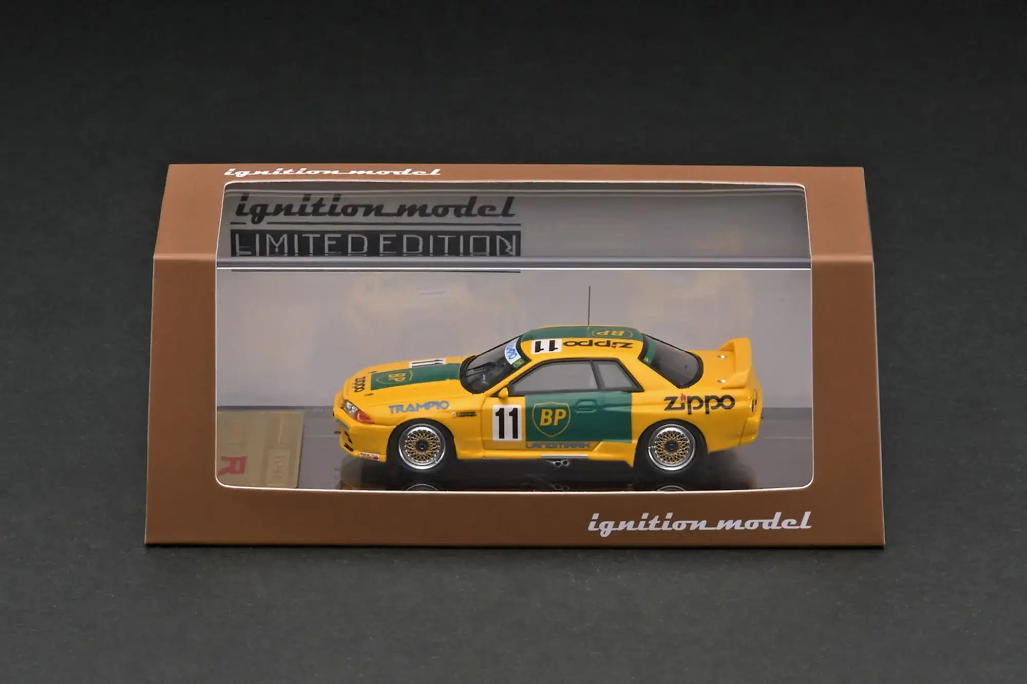 Ignition Model 1:64 Scale IG2693 BP OIL TRAMPIO GT-R (#11) 1993 JTC With RB26 Engine GrA - Image 5
