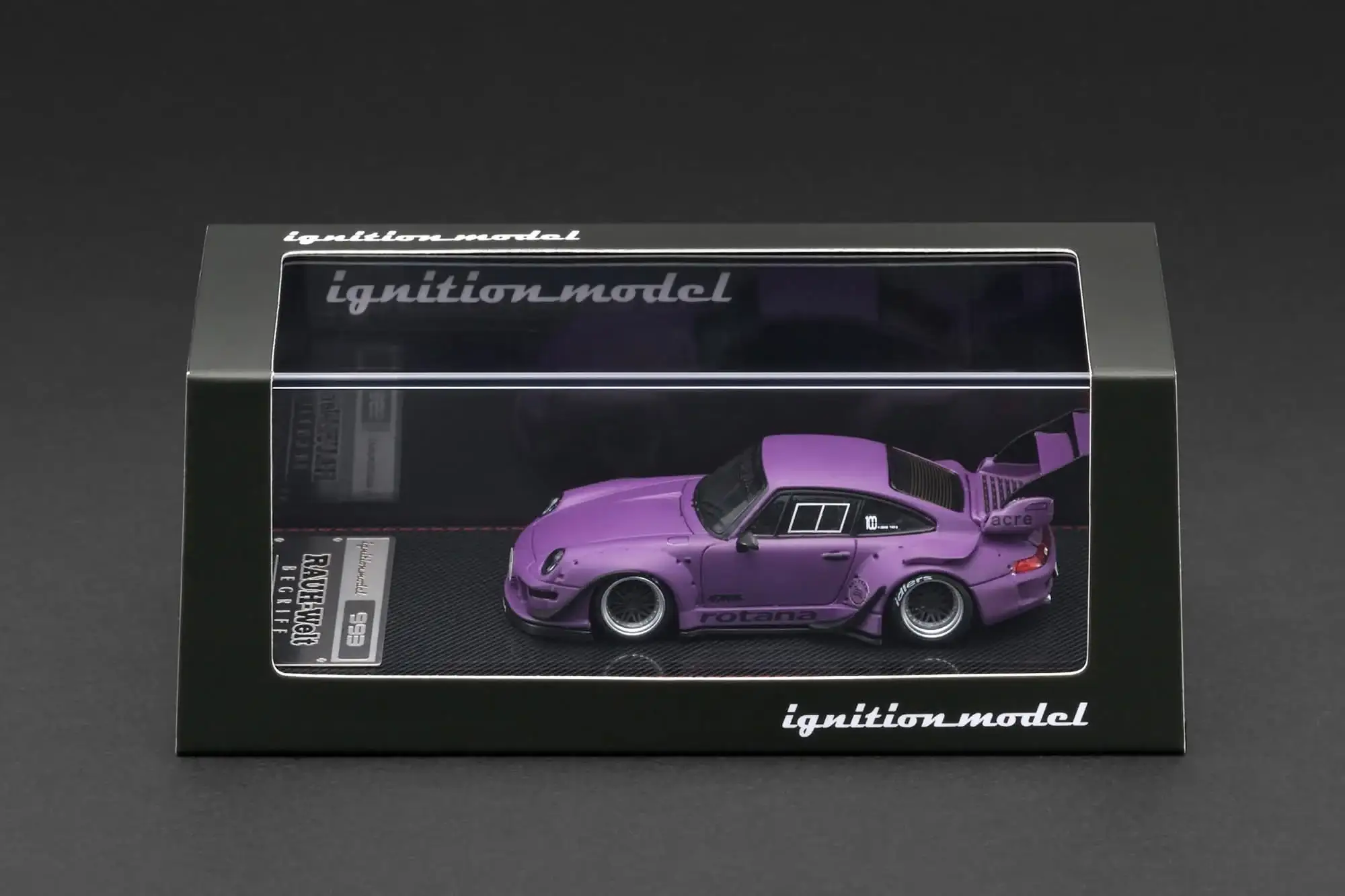 Ignition Model 1:64 Scale IG3871 RWB 993 Matte Purple - Image 2