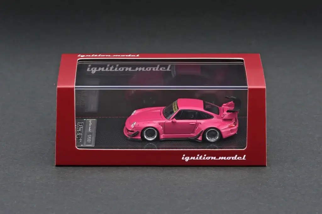 Ignition Model 1:64 Scale Porsche RWB 993 Pink