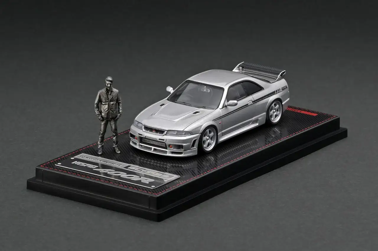 Ignition Model IG2501 1:64 Nissan R33 GT-R 400R (Silver)