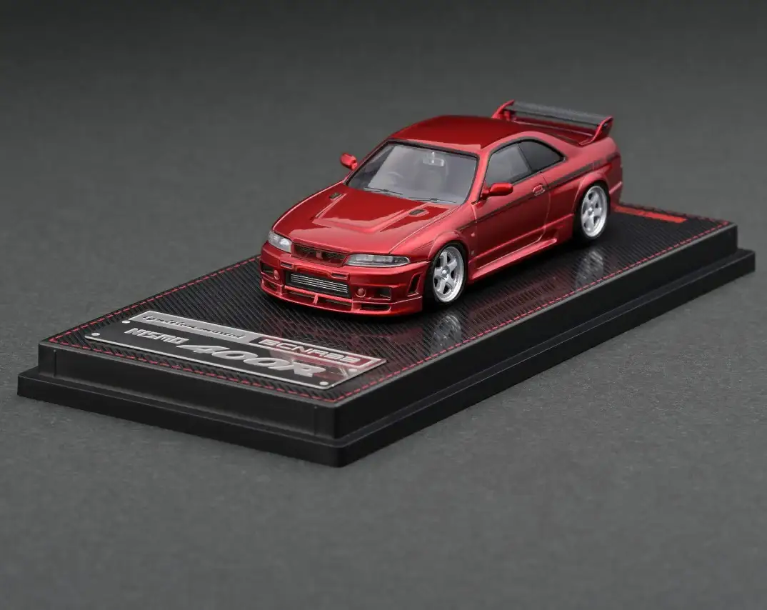 Ignition Model IG2503 1:64 Nissan R33 GT-R 400R(Red Metallic) - Image 3