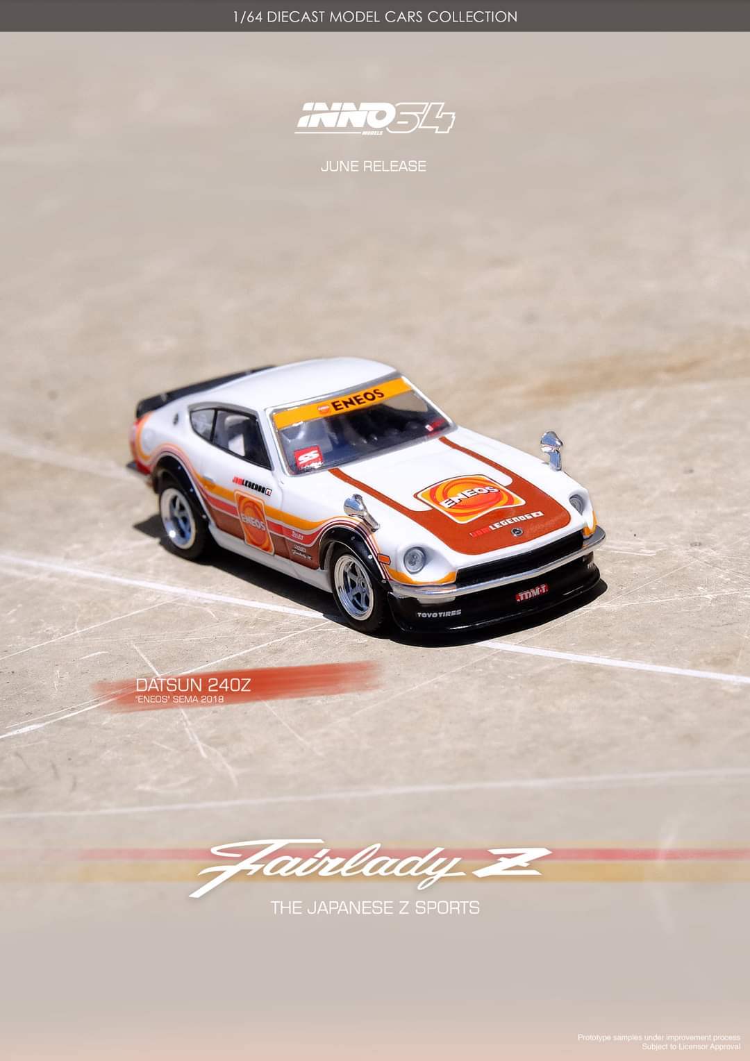 Inno64 1:64 Datsun Fairlady Z240 ENEOS "SEMA 2018" - Image 3