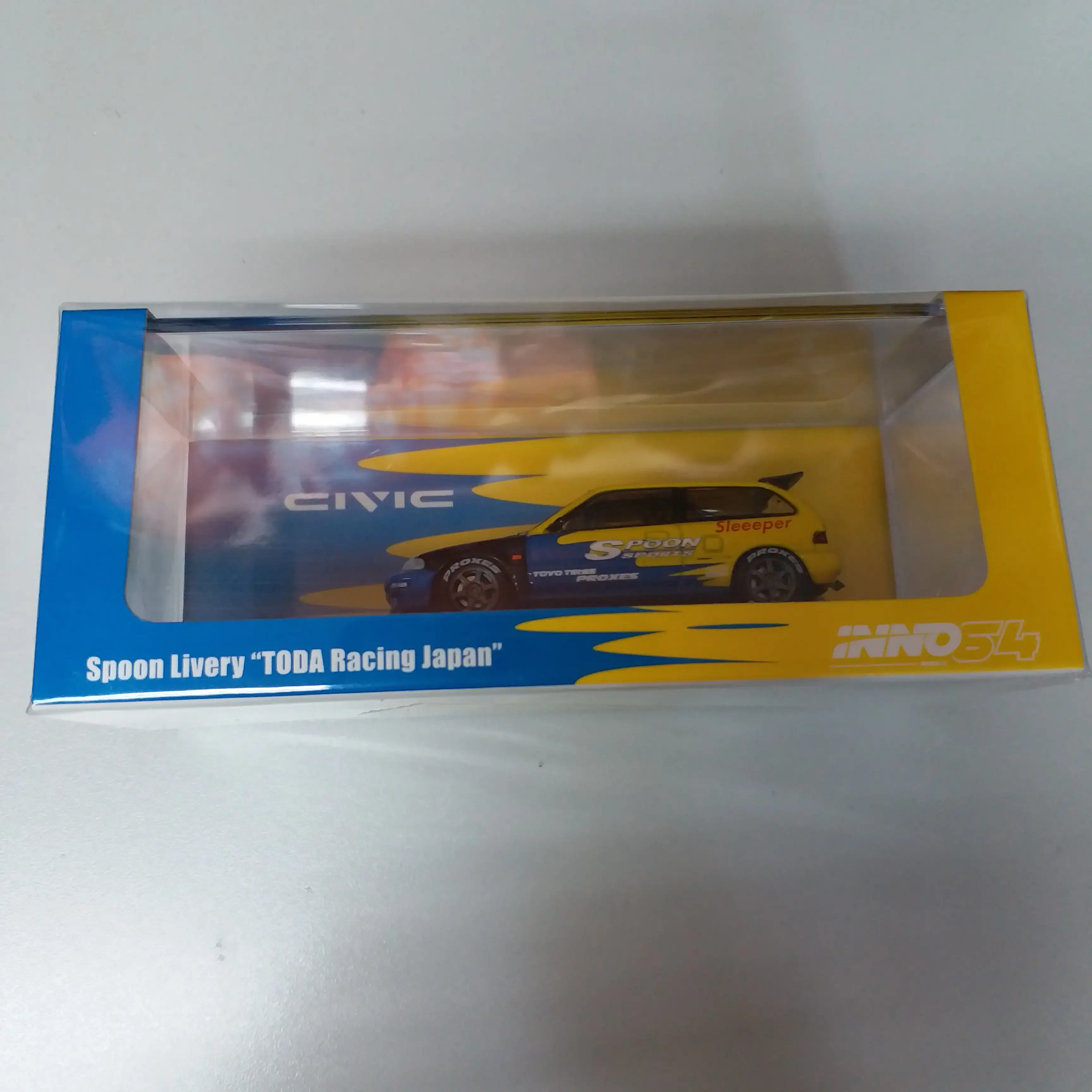 Inno64 1:64 Honda Civic EF9 Spoon Sport Tuned by Toda Racing - Image 2