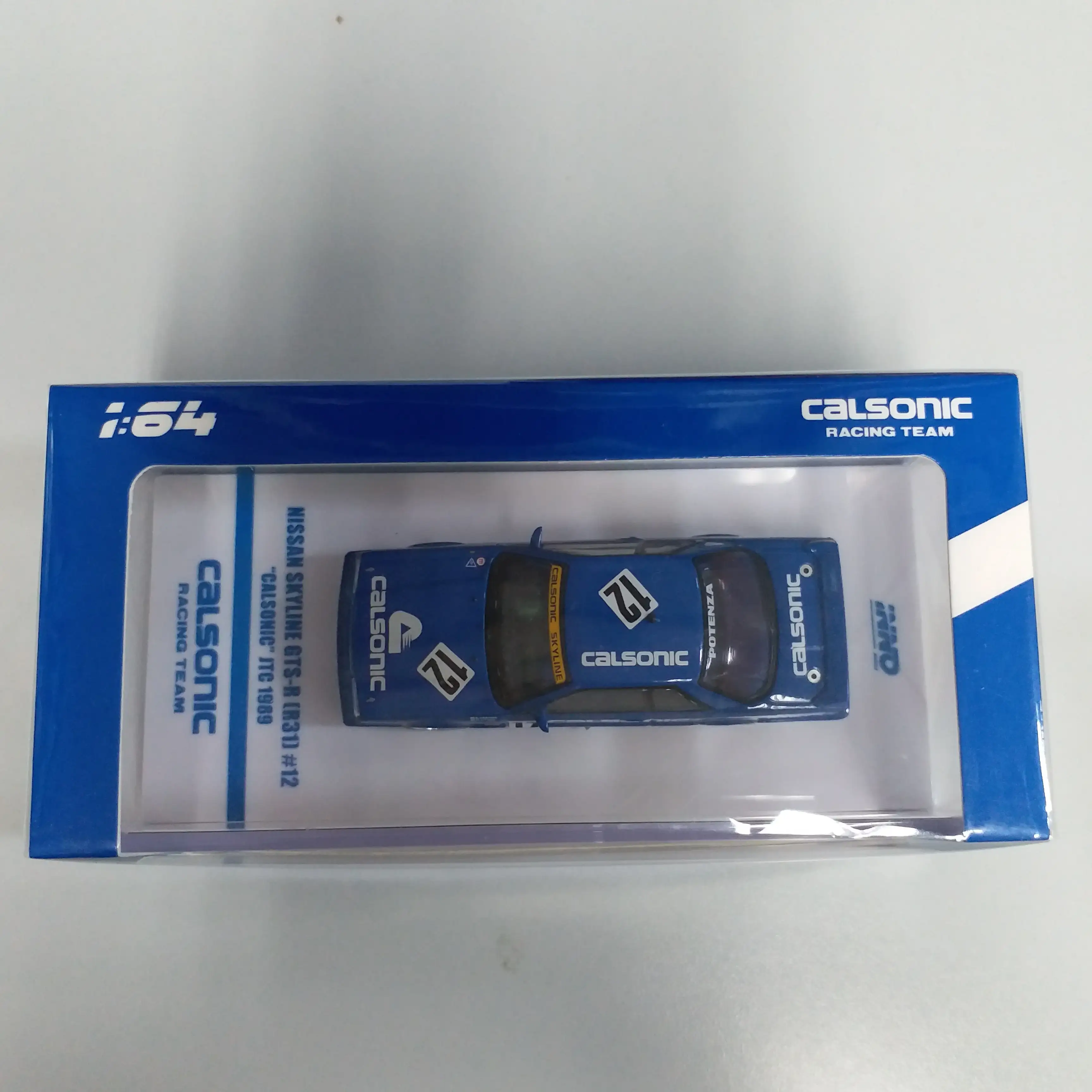 Inno64 1:64 Scale Nissan Skyline GTS-R R31 #12 “CALSONIC” JTCC 1989 - Image 3