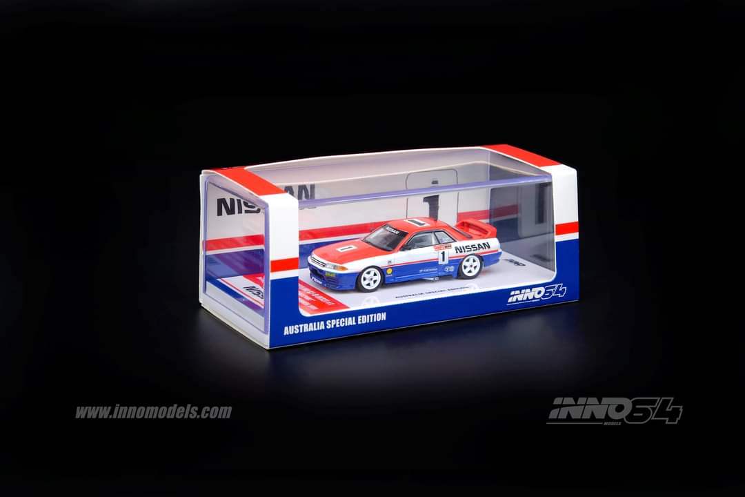 Inno64 1991 Australia Special Edition Nissan Skyline GTR32 #1 1:64 Scale - Image 2