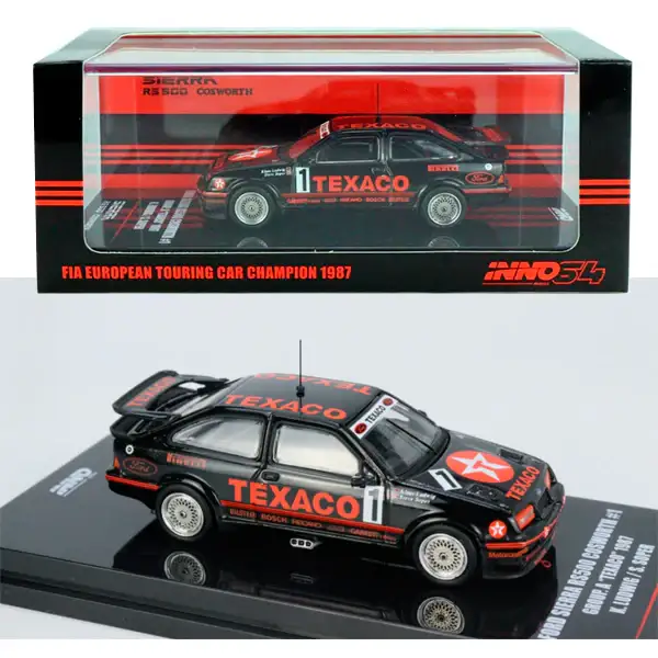 Inno64 Ford Sierra RS500 Cosworth Texaco 1987 Ludwig / Soper FIA European Touring Car Championship 1987 #1