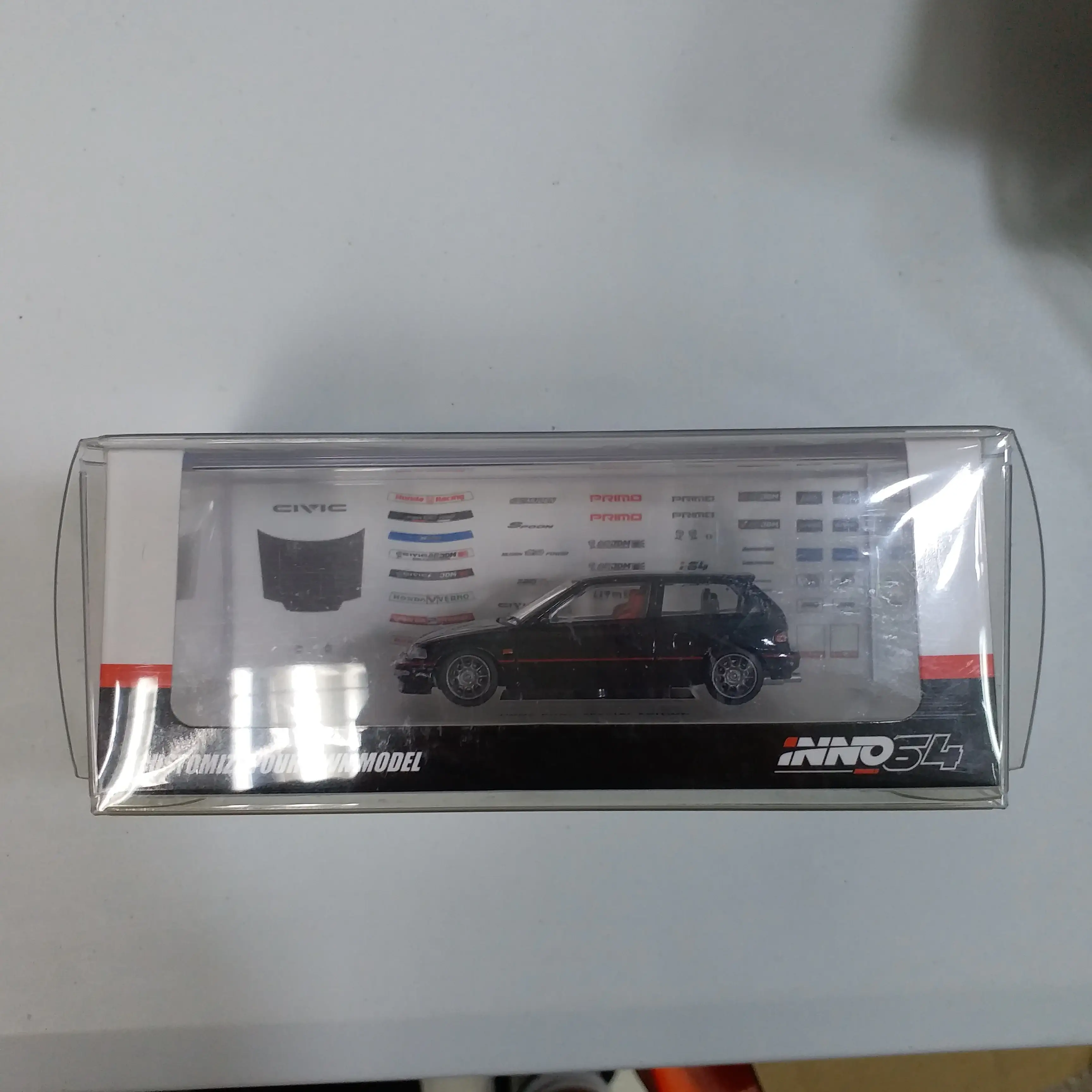 Inno64 Honda Civic EF9 (Black) - Image 2