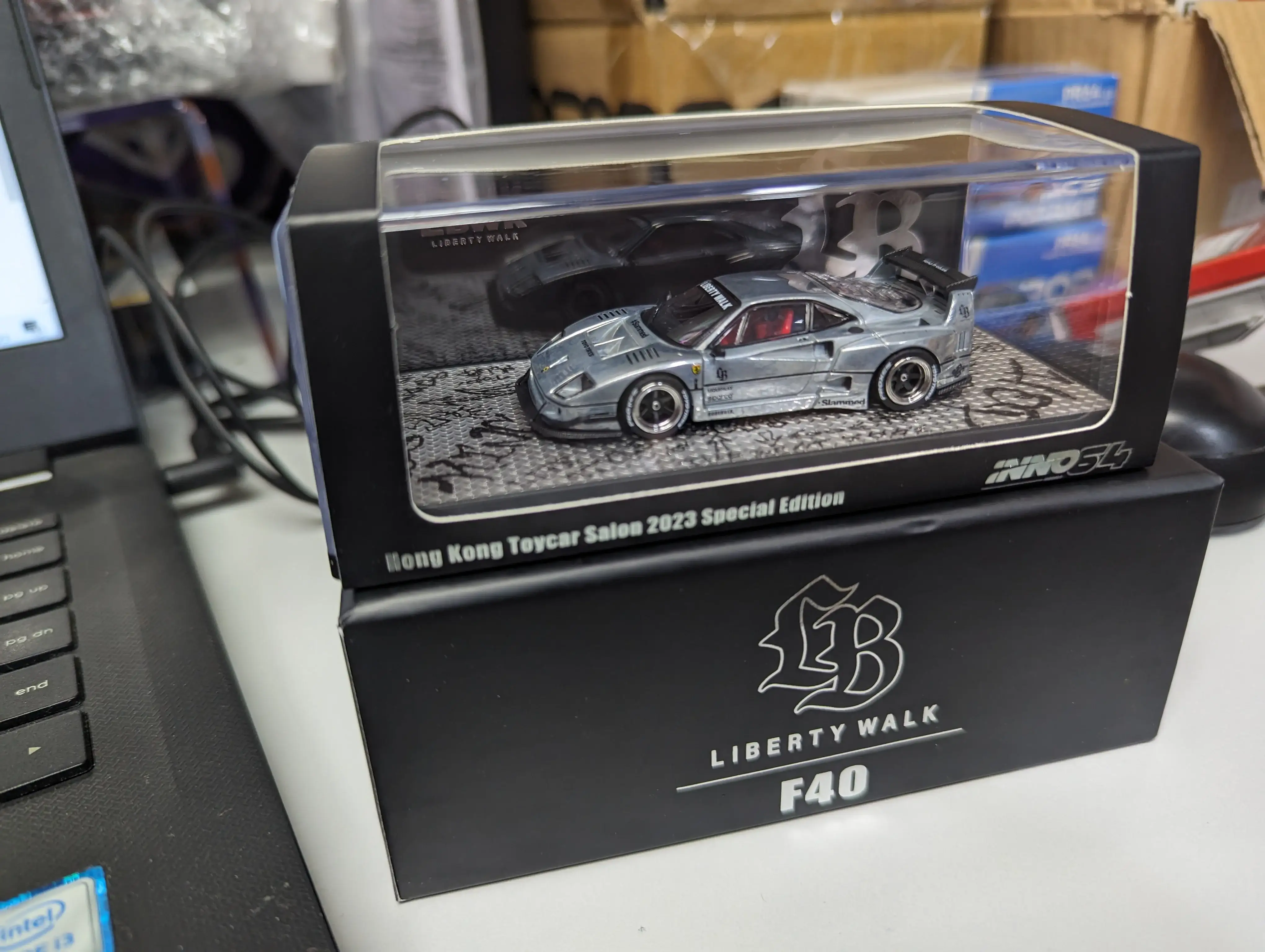 Inno64 LBWK F40 Hong Kong Toy Car Salon 2023 Exclusive - Image 2