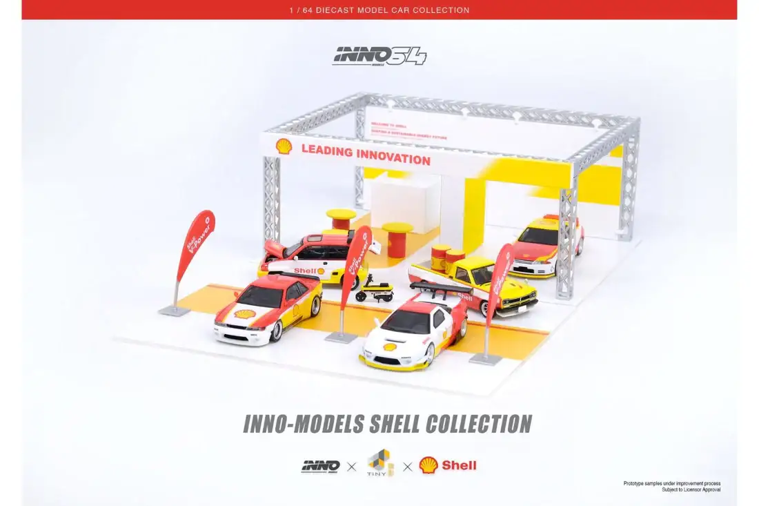 Inno64 "SHELL" KIOSK Set Diorama - Image 4